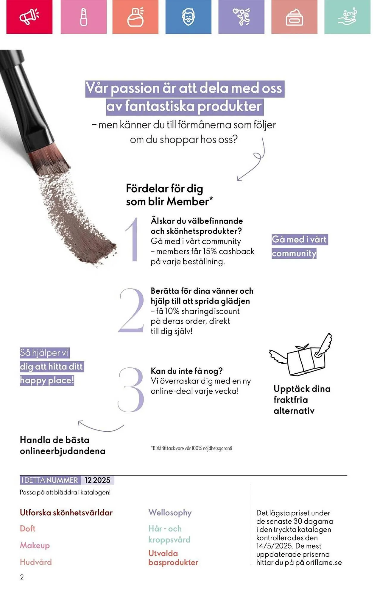 Oriflame reklamblad från 24 augusti till 13 september 2025 - Reklamblad sidor 2