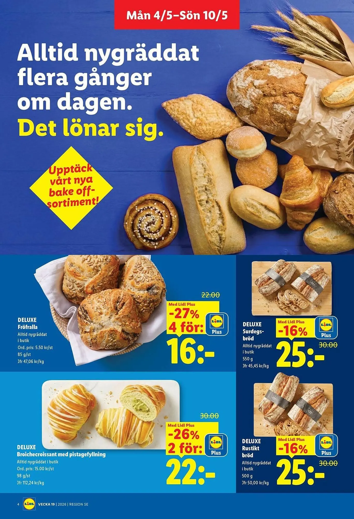 Lidl reklamblad från 4 maj till 10 maj 2026 - Reklamblad sidor 4
