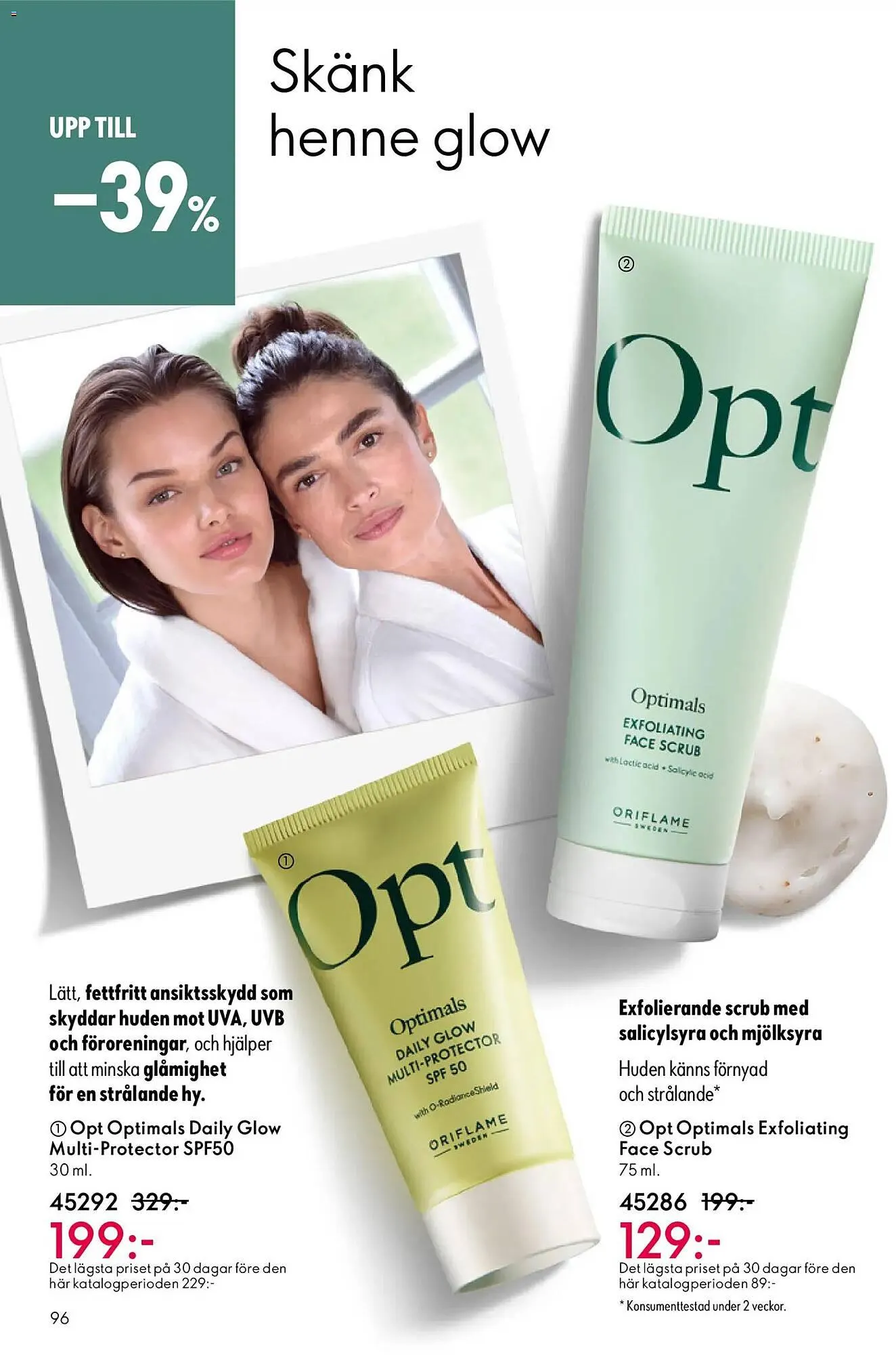 Oriflame reklamblad från 22 april till 12 maj 2026 - Reklamblad sidor 96