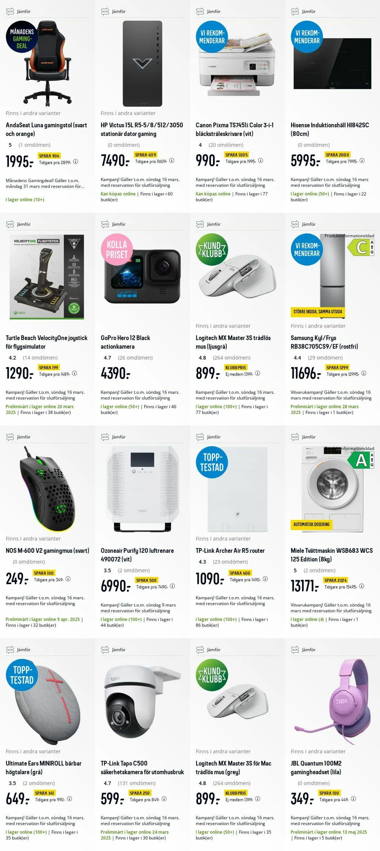 Elgiganten från 3 mars till 9 mars 2025 - Reklamblad sidor 28