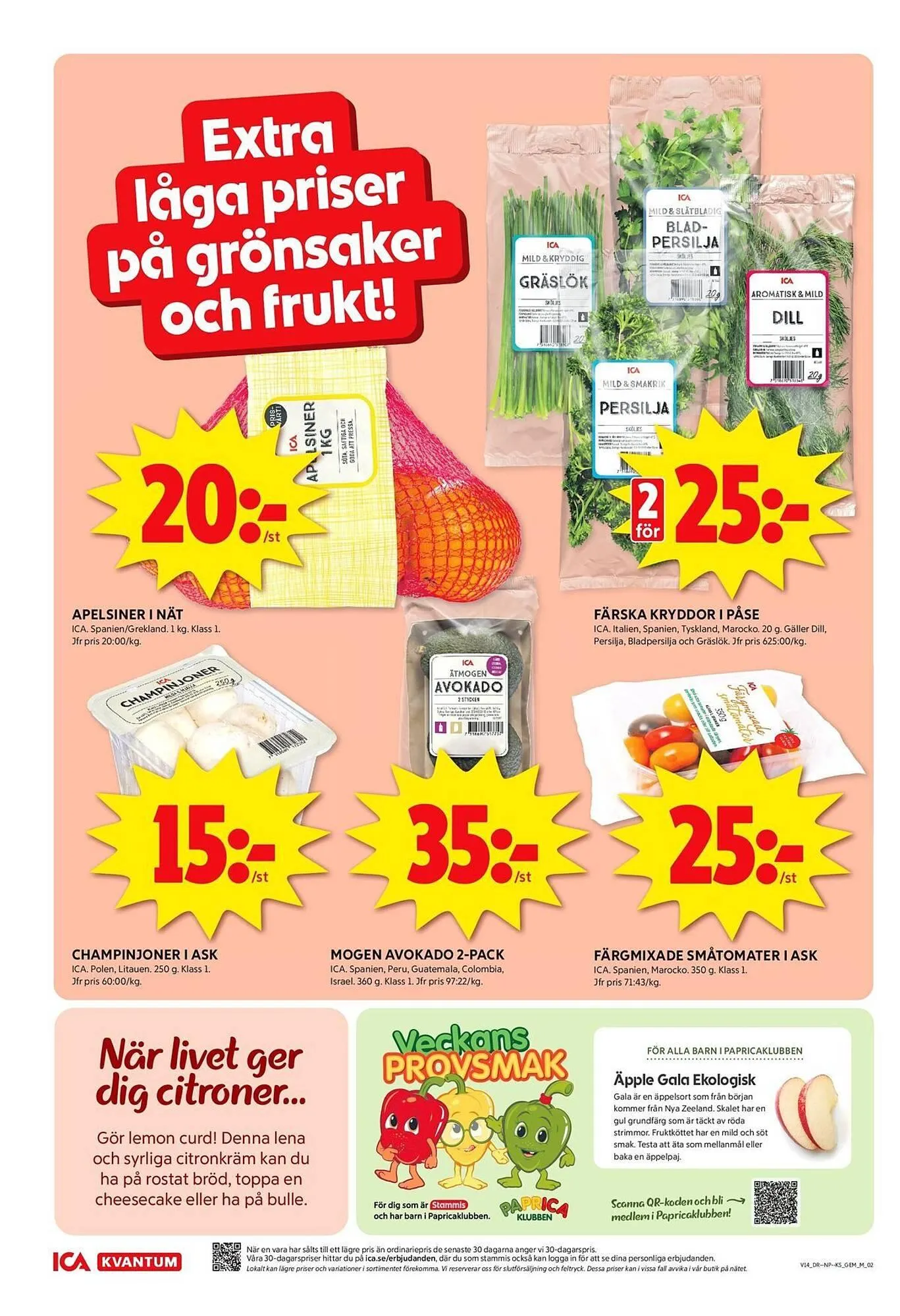 ICA Kvantum reklamblad från 31 mars till 6 april 2025 - Reklamblad sidor 2