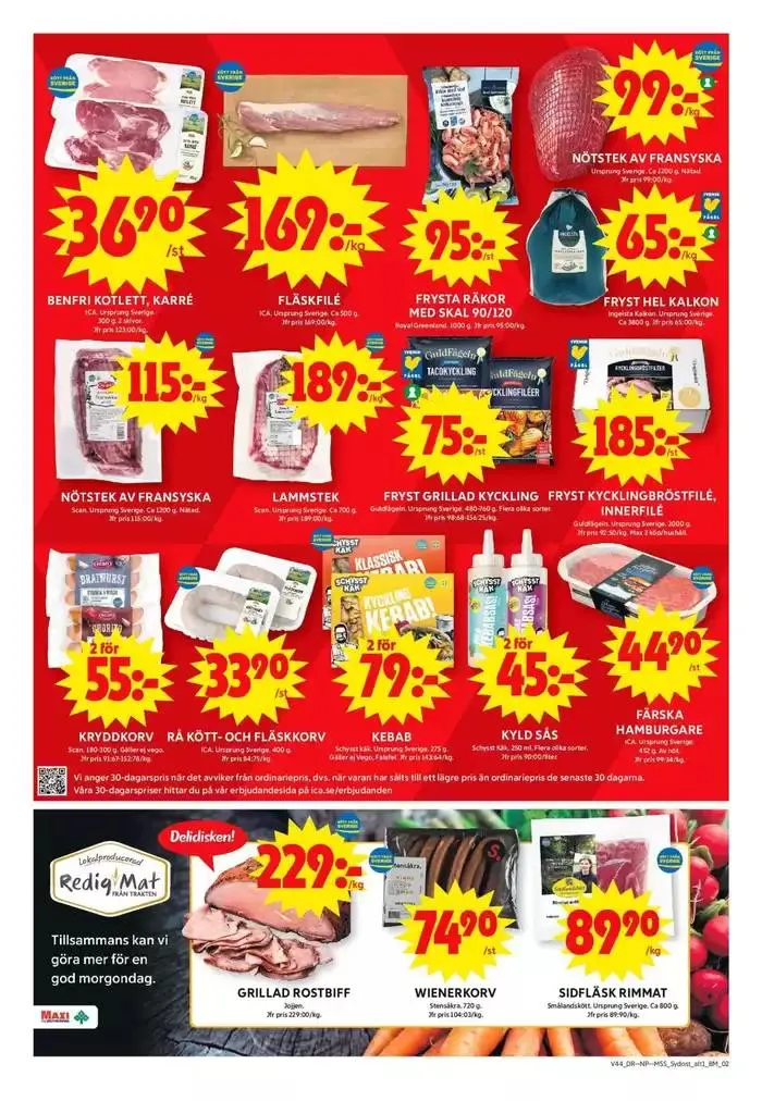 Exklusiva deals för våra kunder från 26 oktober till 9 november 2024 - Reklamblad sidor 8