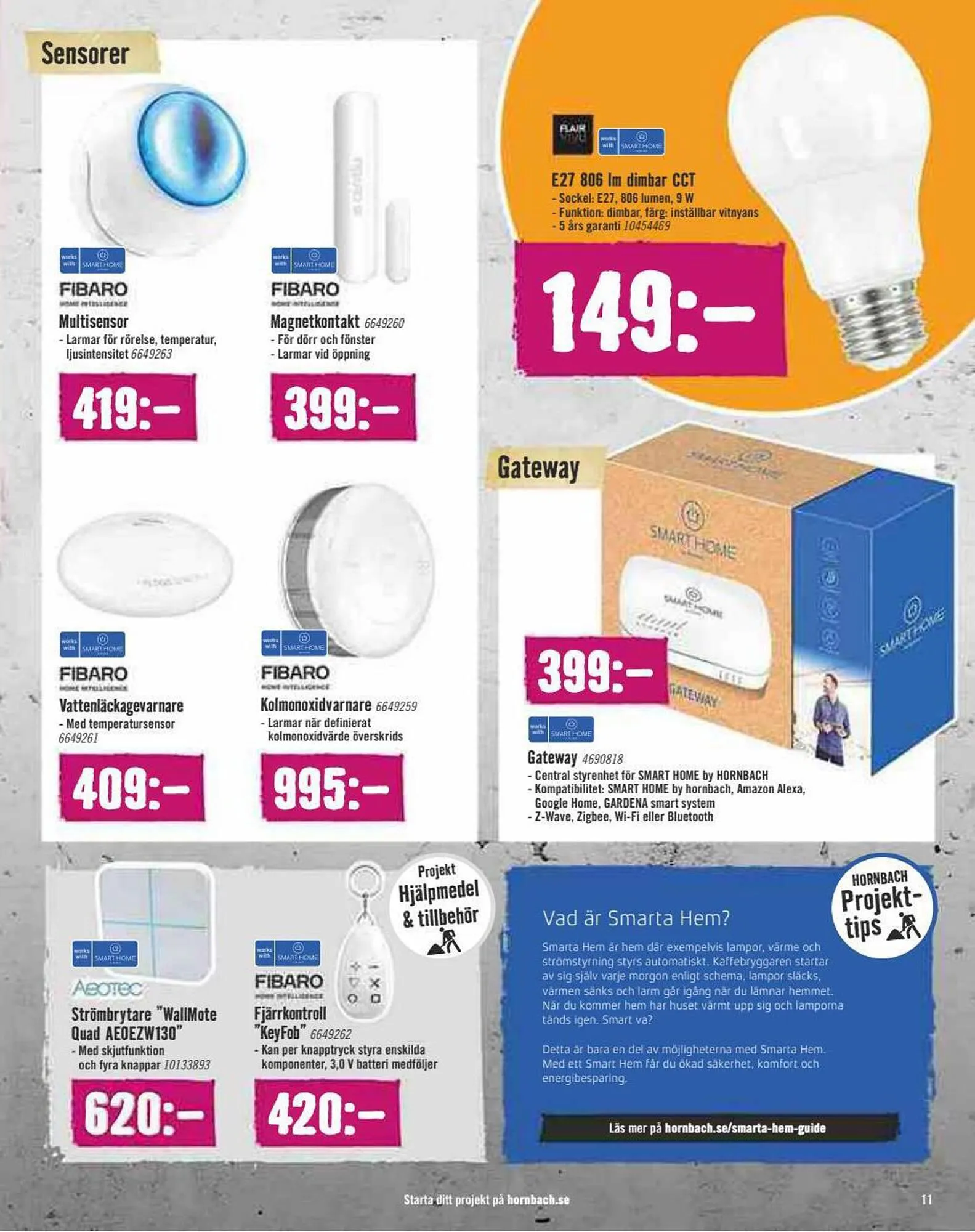 Hornbach reklamblad från 28 september till 25 oktober 2023 - Reklamblad sidor 11