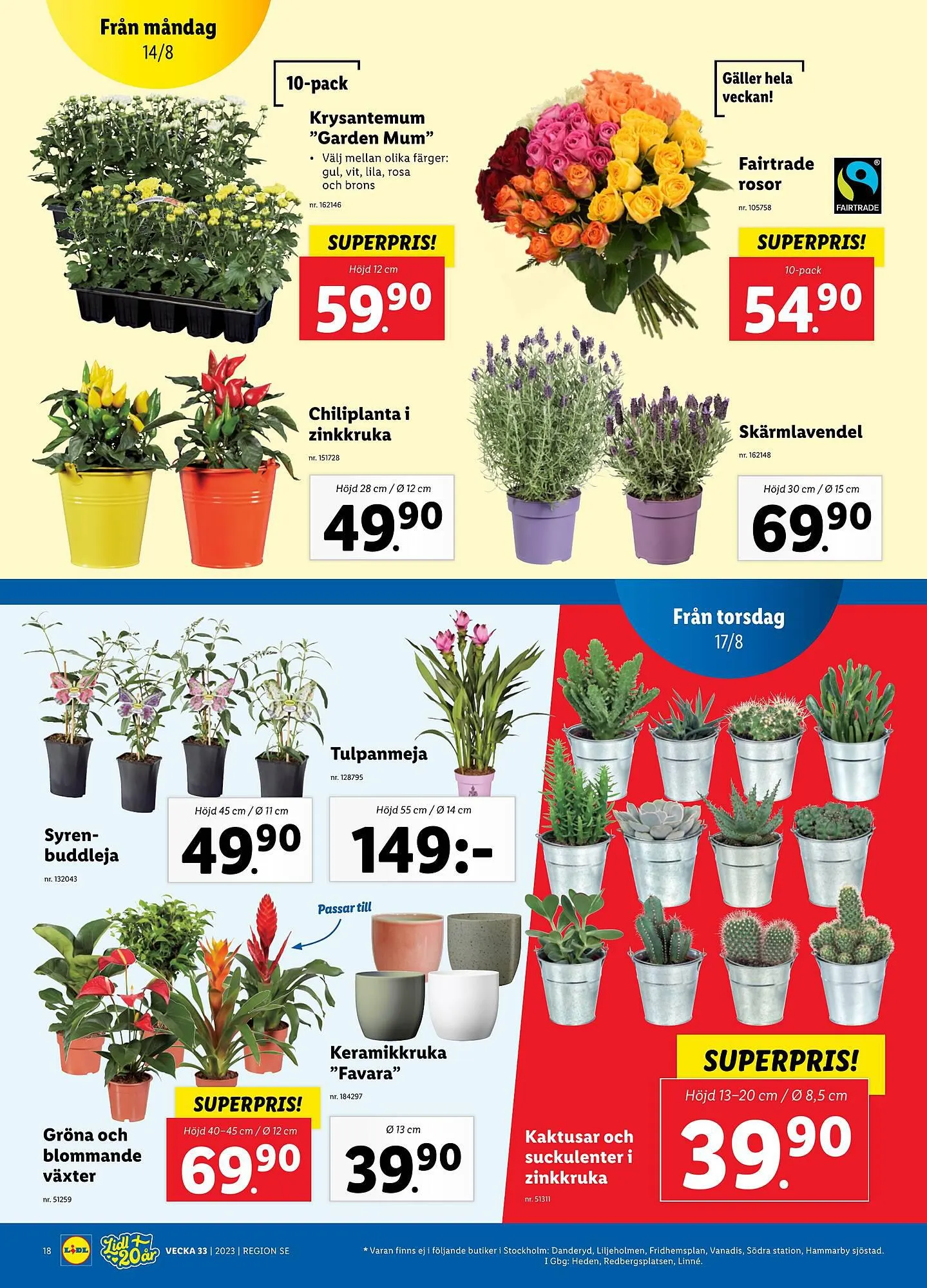 Lidl reklamblad från 14 augusti till 20 augusti 2023 - Reklamblad sidor 21