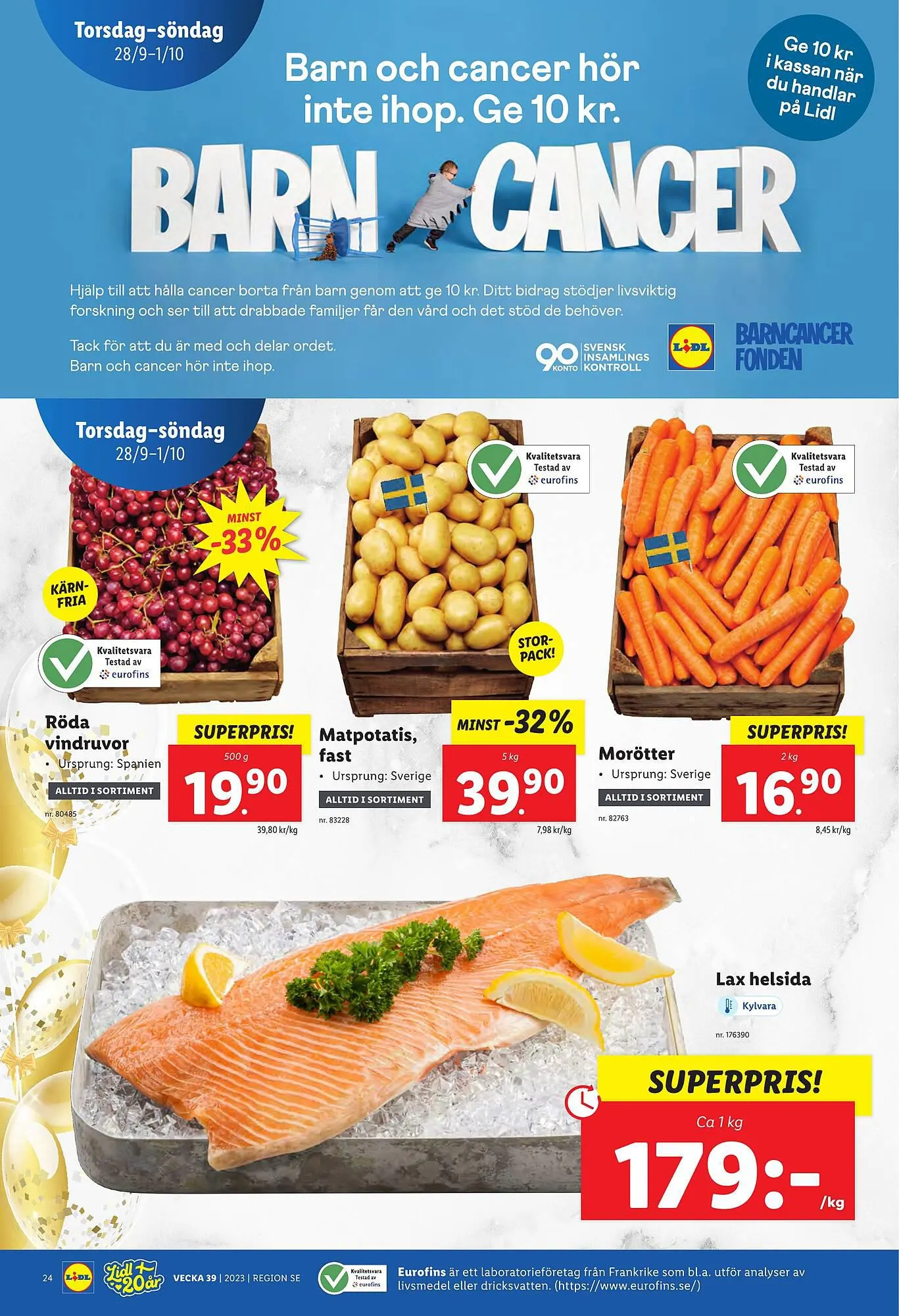 Lidl reklamblad från 25 september till 1 oktober 2023 - Reklamblad sidor 28
