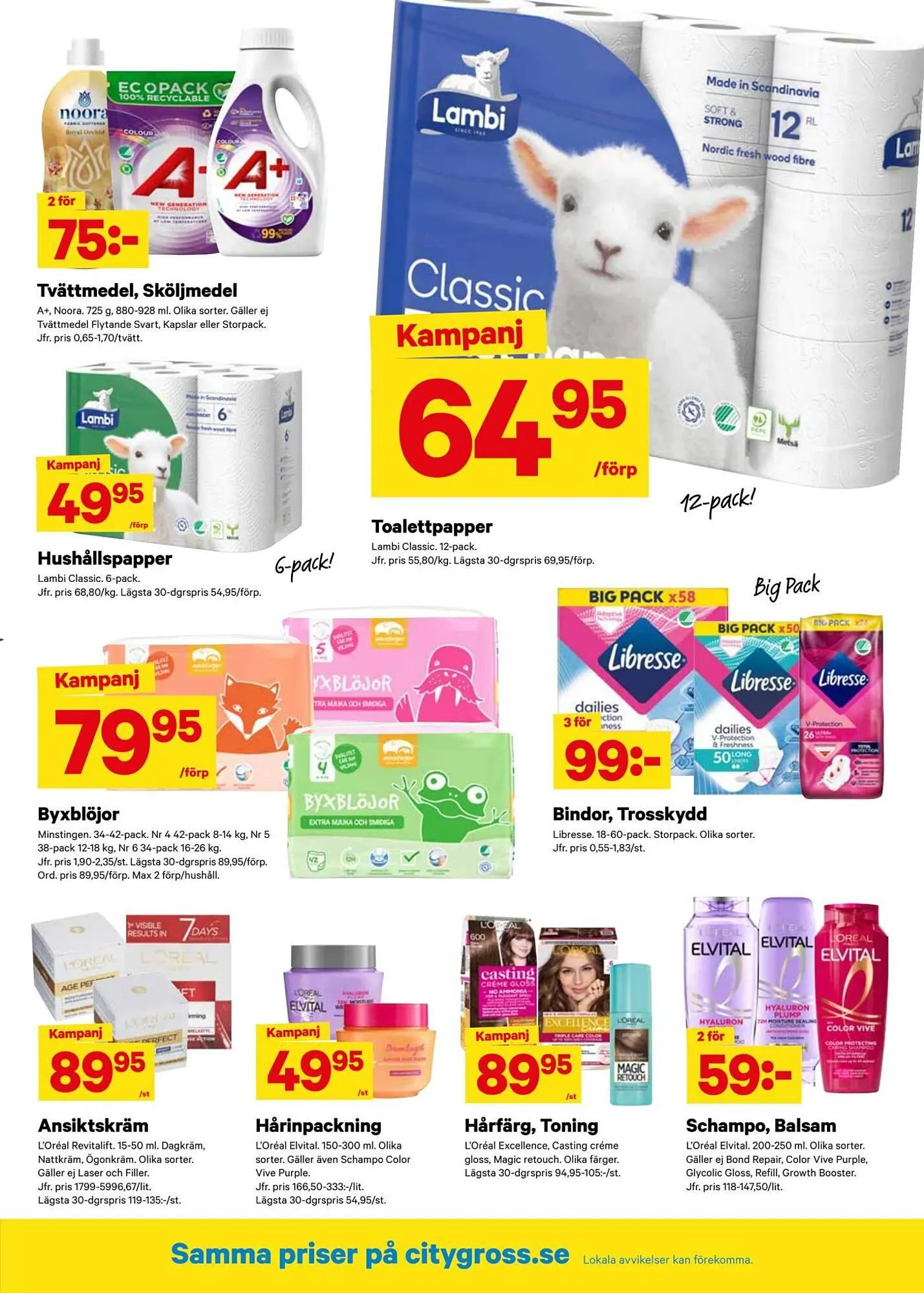 City Gross reklamblad från 27 oktober till 2 november 2025 - Reklamblad sidor 10