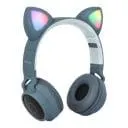 Trådlösa on ear-hörlurar med kattöron