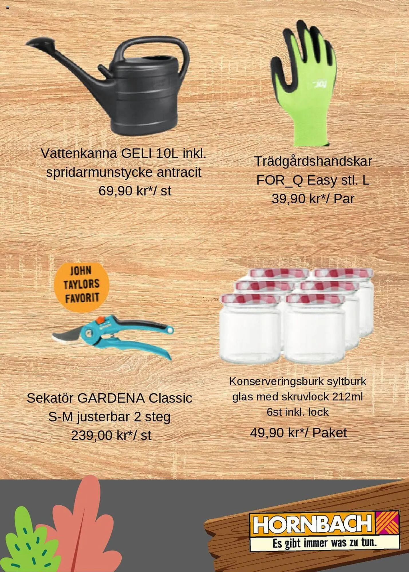 Hornbach reklamblad från 26 augusti till 8 september 2024 - Reklamblad sidor 4