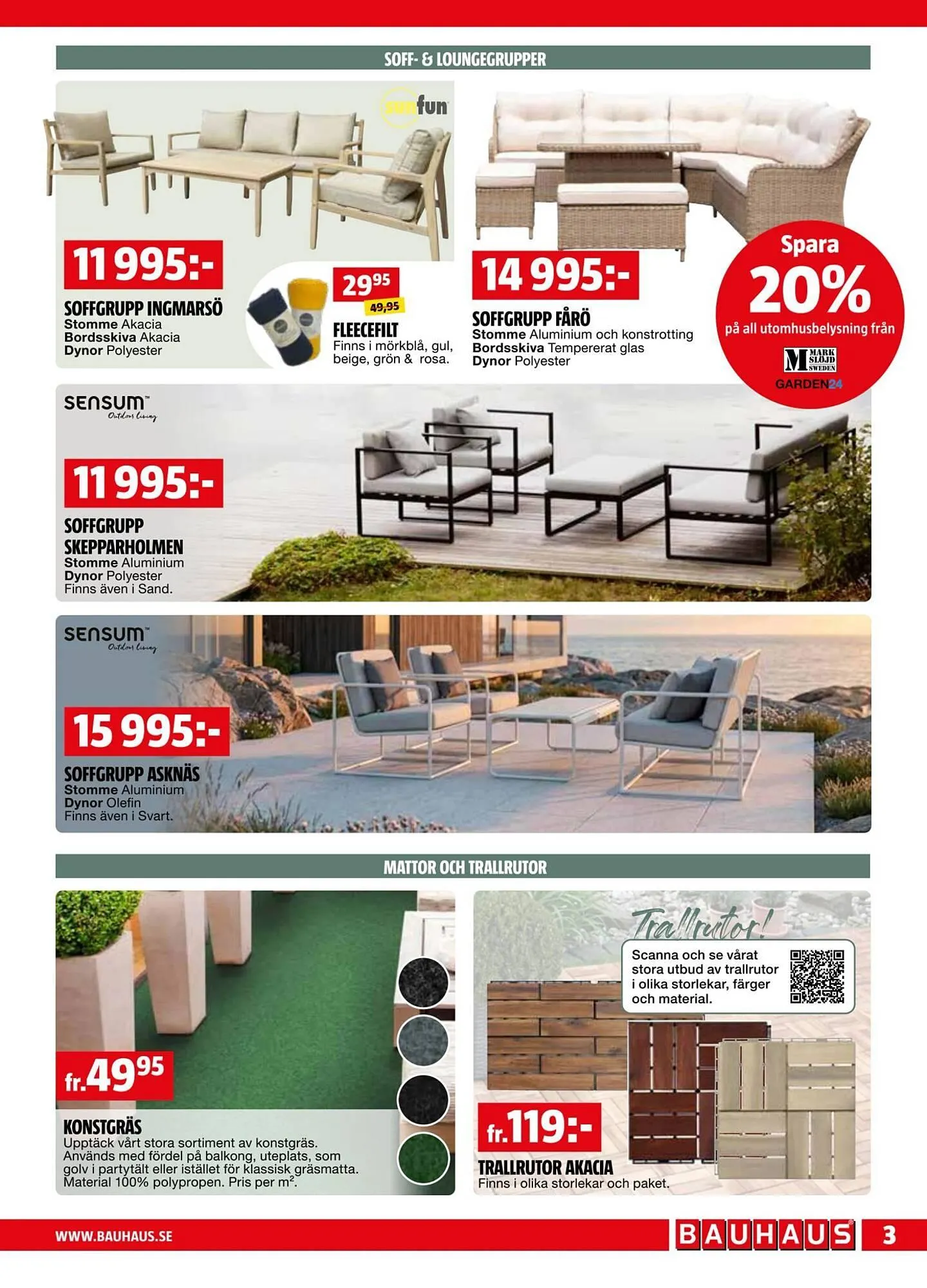 Bauhaus reklamblad från 7 april till 20 april 2026 - Reklamblad sidor 3