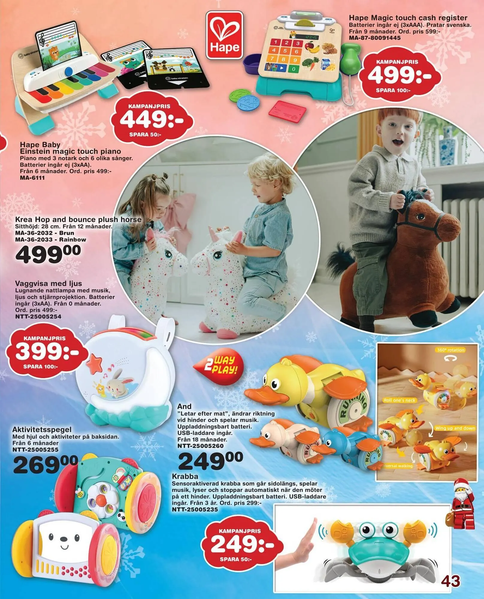 Lekextra reklamblad från 7 november till 31 december 2025 - Reklamblad sidor 43