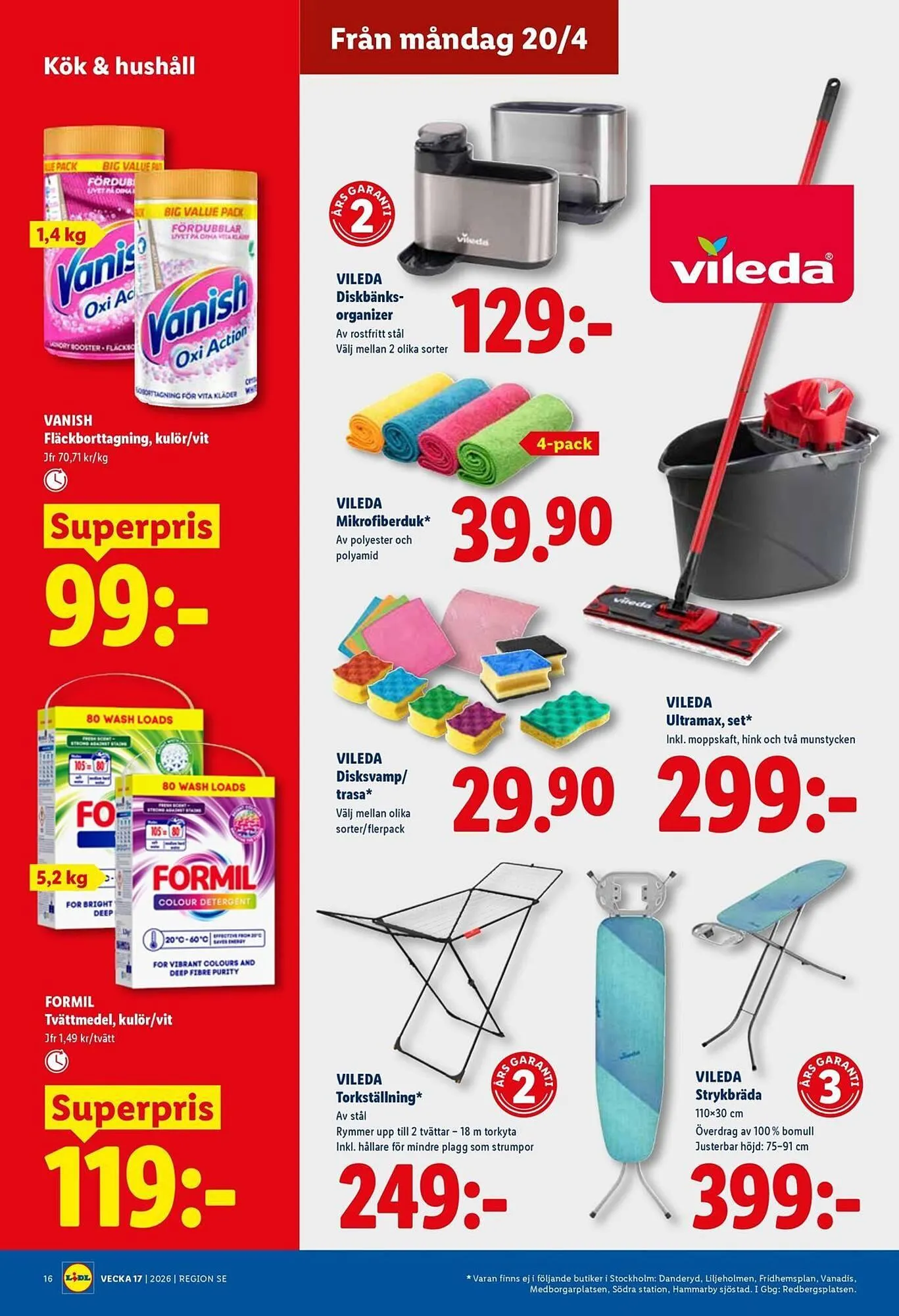Lidl reklamblad från 20 april till 26 april 2026 - Reklamblad sidor 18