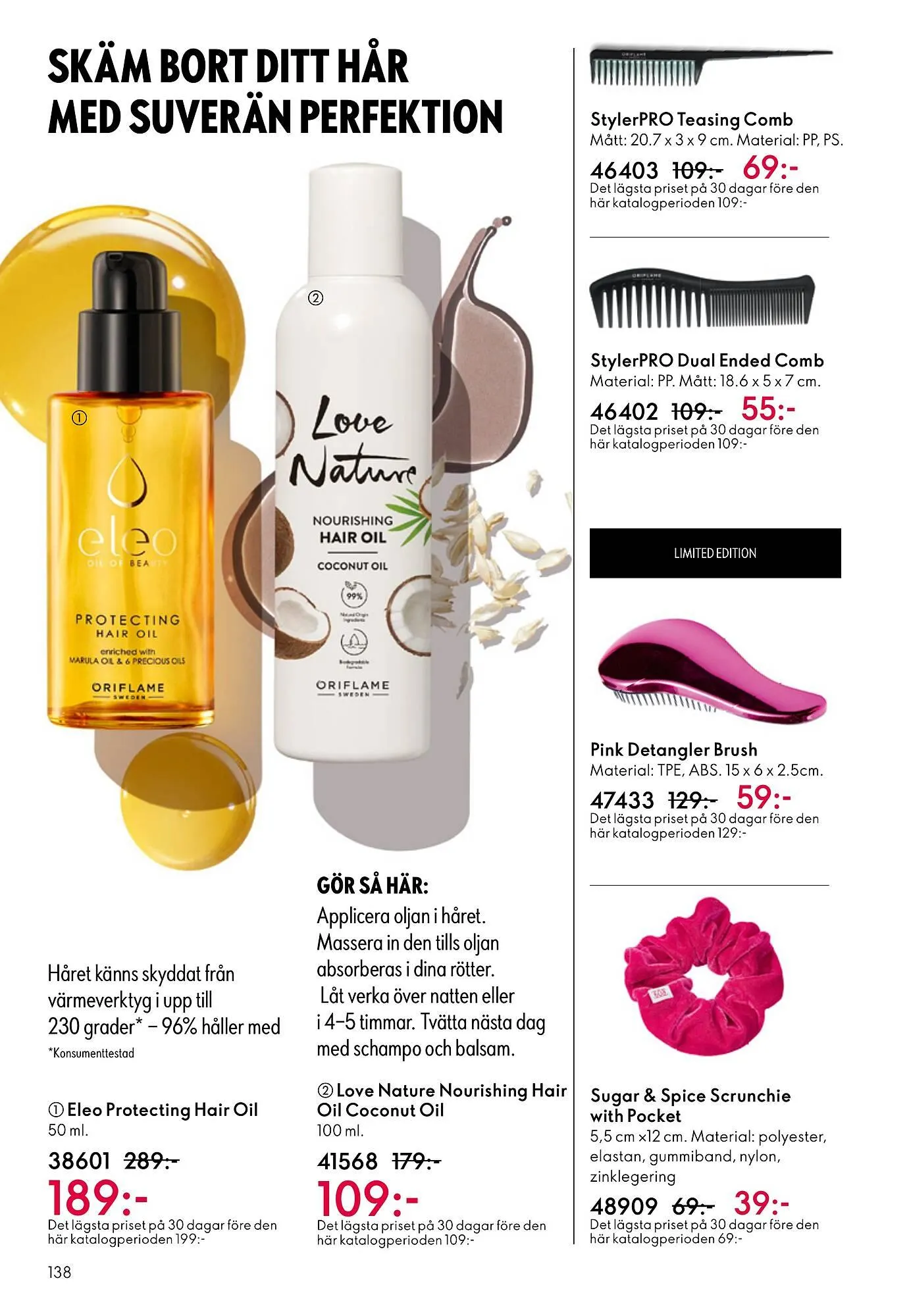 Oriflame reklamblad från 13 maj till 2 juni 2026 - Reklamblad sidor 138
