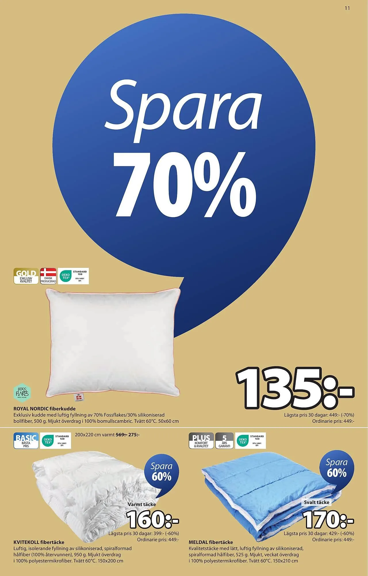 JYSK reklamblad från 22 september till 5 oktober 2025 - Reklamblad sidor 11