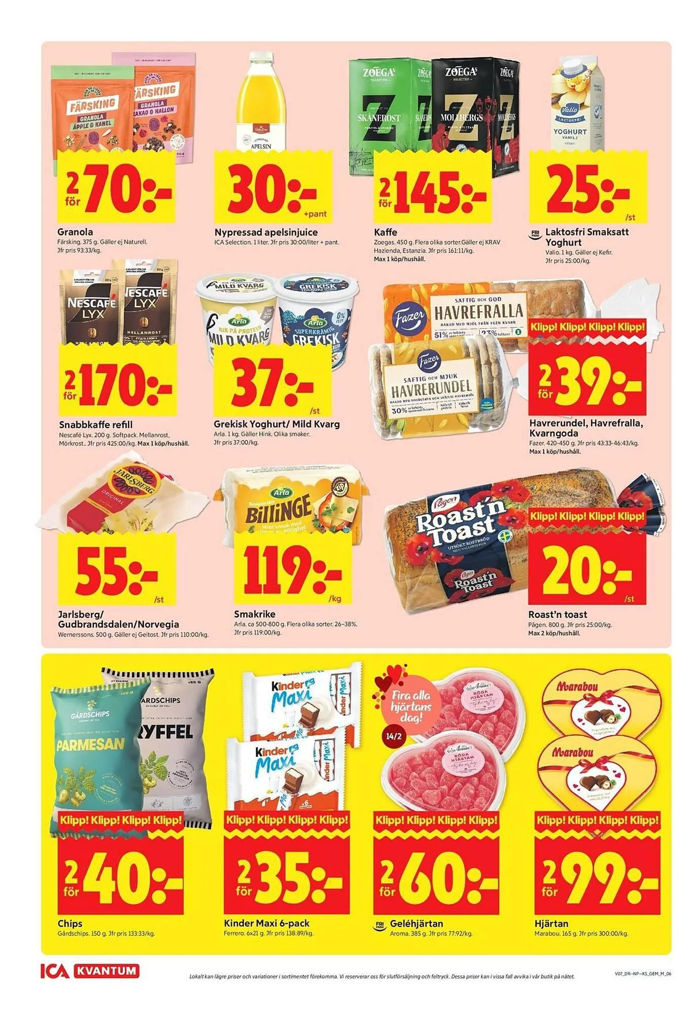 ICA Kvantum reklamblad från 9 februari till 15 februari 2026 - Reklamblad sidor 6