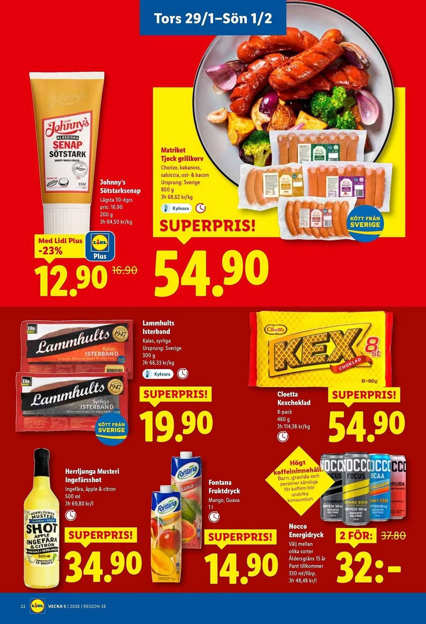 Lidl reklamblad från 26 januari till 1 februari 2026 - Reklamblad sidor 26