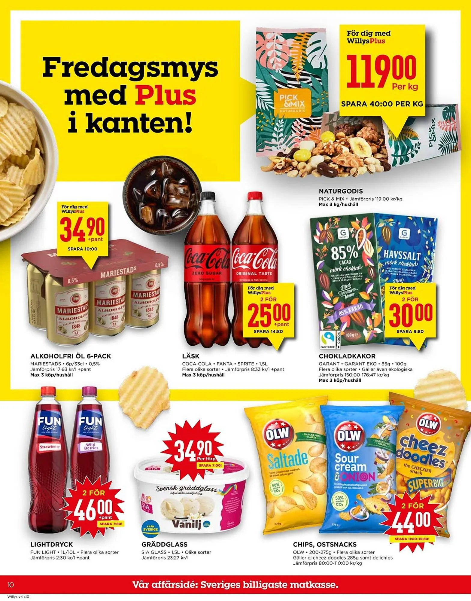 Willys reklamblad från 22 januari till 28 januari 2024 - Reklamblad sidor 10