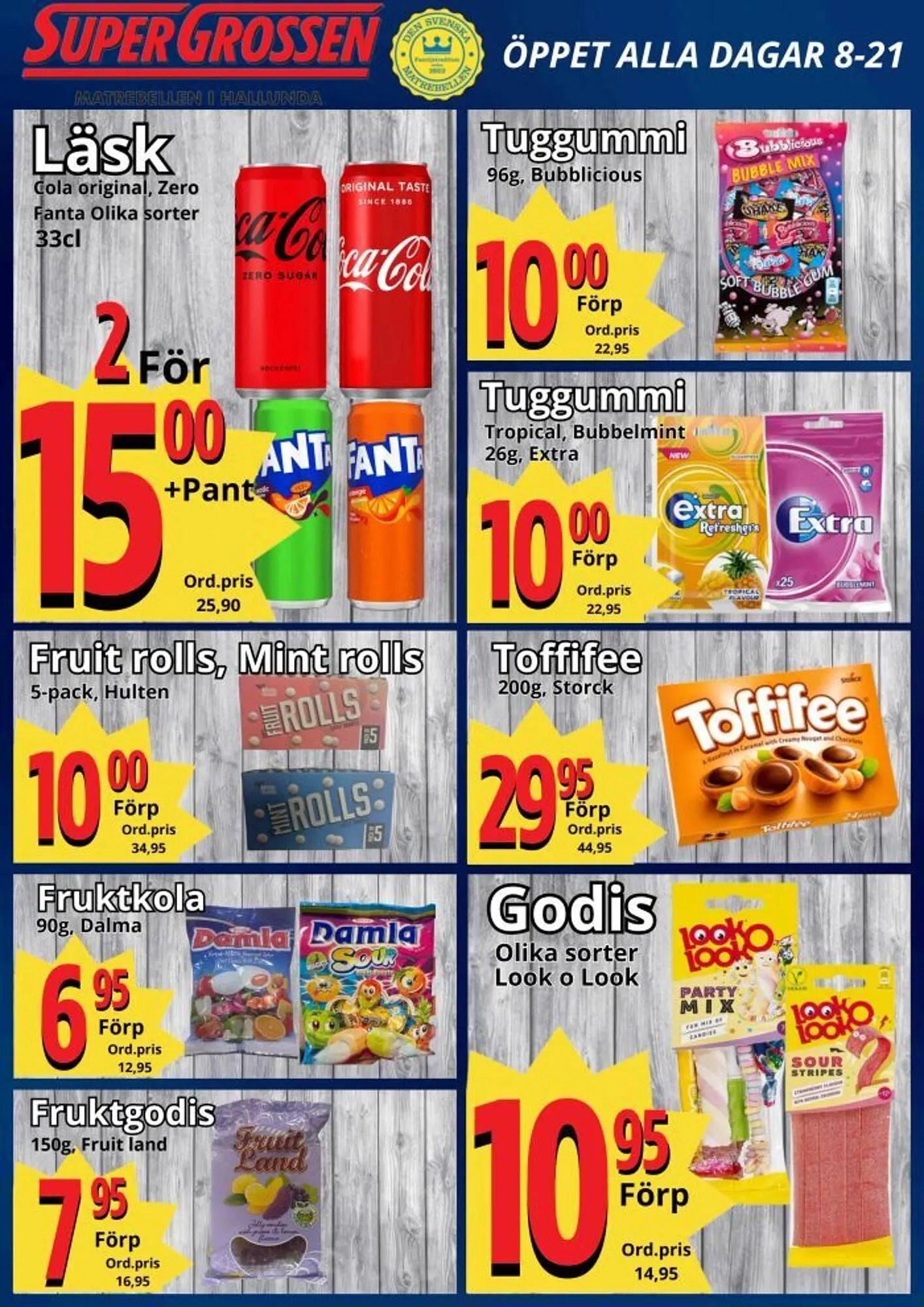 Supergrossen reklamblad från 22 april till 27 april 2025 - Reklamblad sidor 9