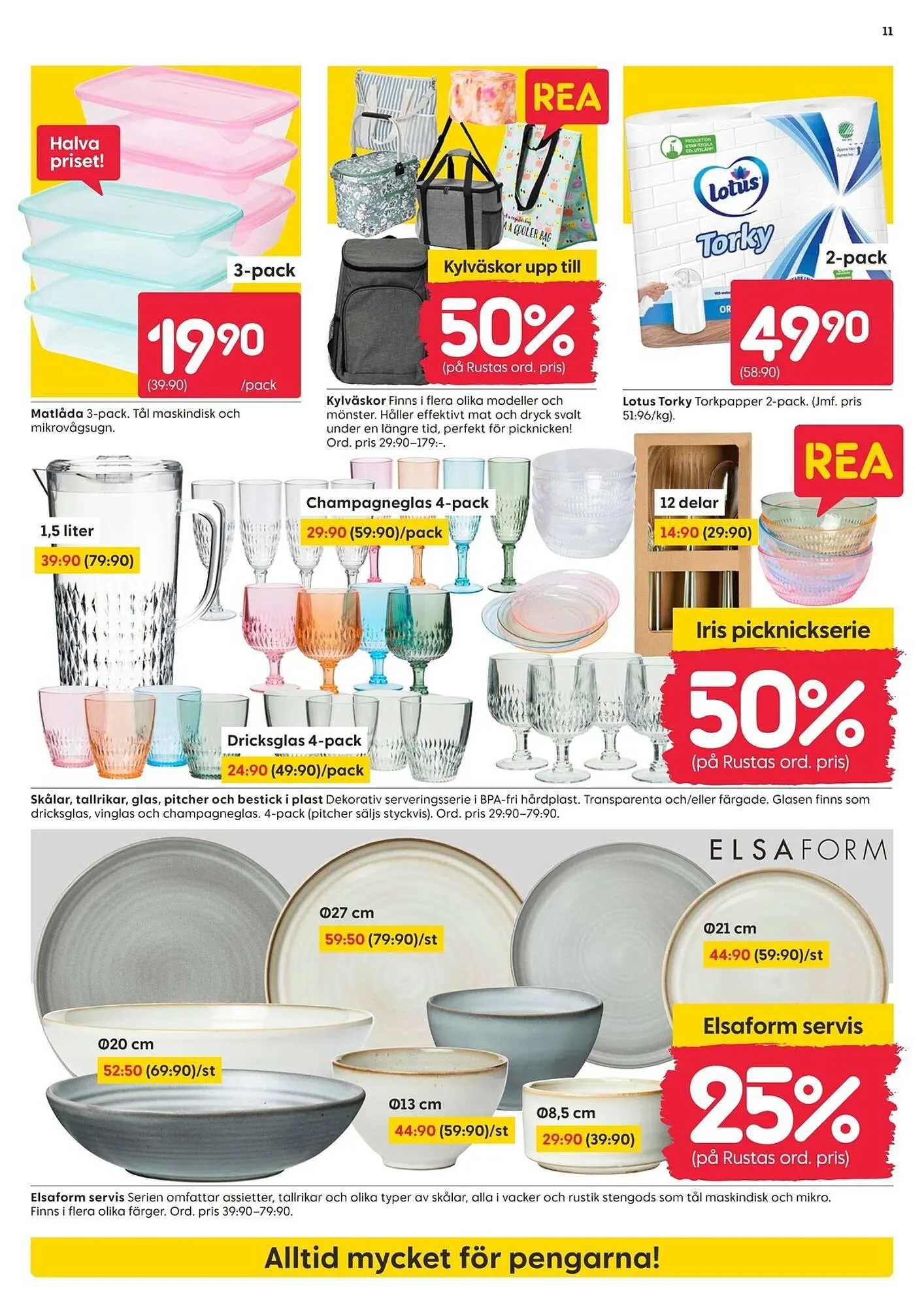 Rusta reklamblad från 7 juli till 13 juli 2025 - Reklamblad sidor 11