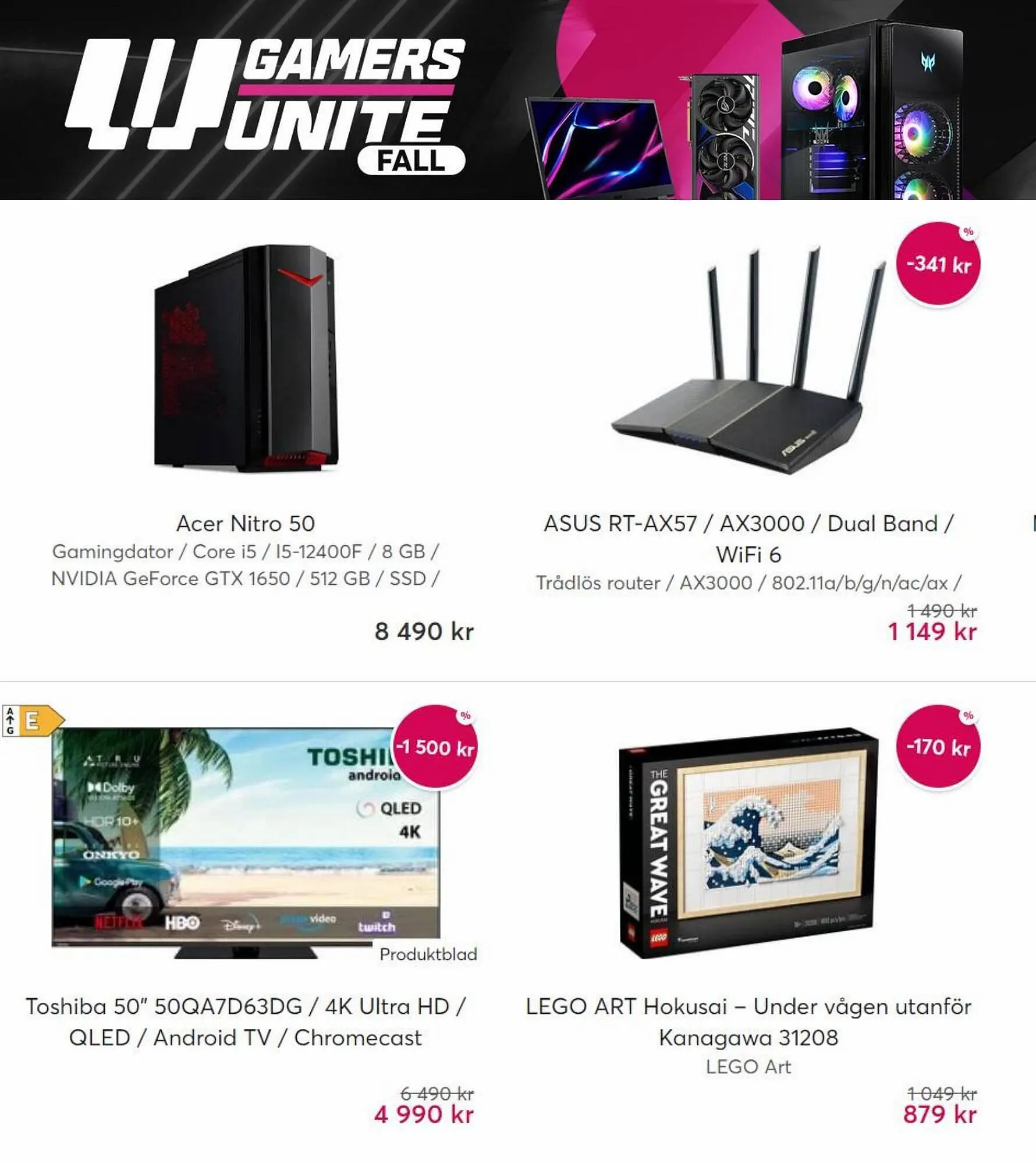 Webhallen reklamblad från 27 september till 20 oktober 2023 - Reklamblad sidor 12