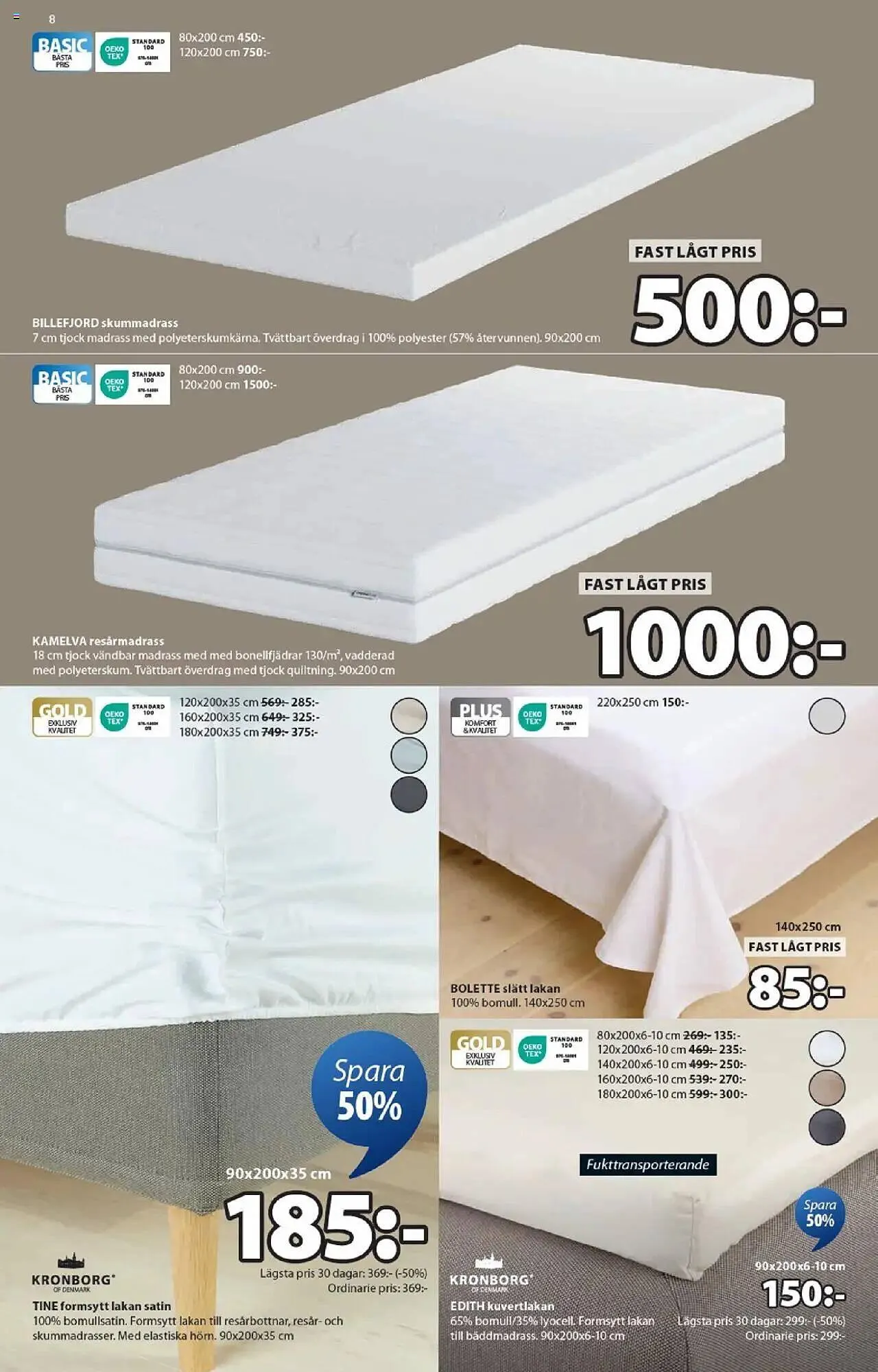 JYSK reklamblad från 6 oktober till 19 oktober 2025 - Reklamblad sidor 8