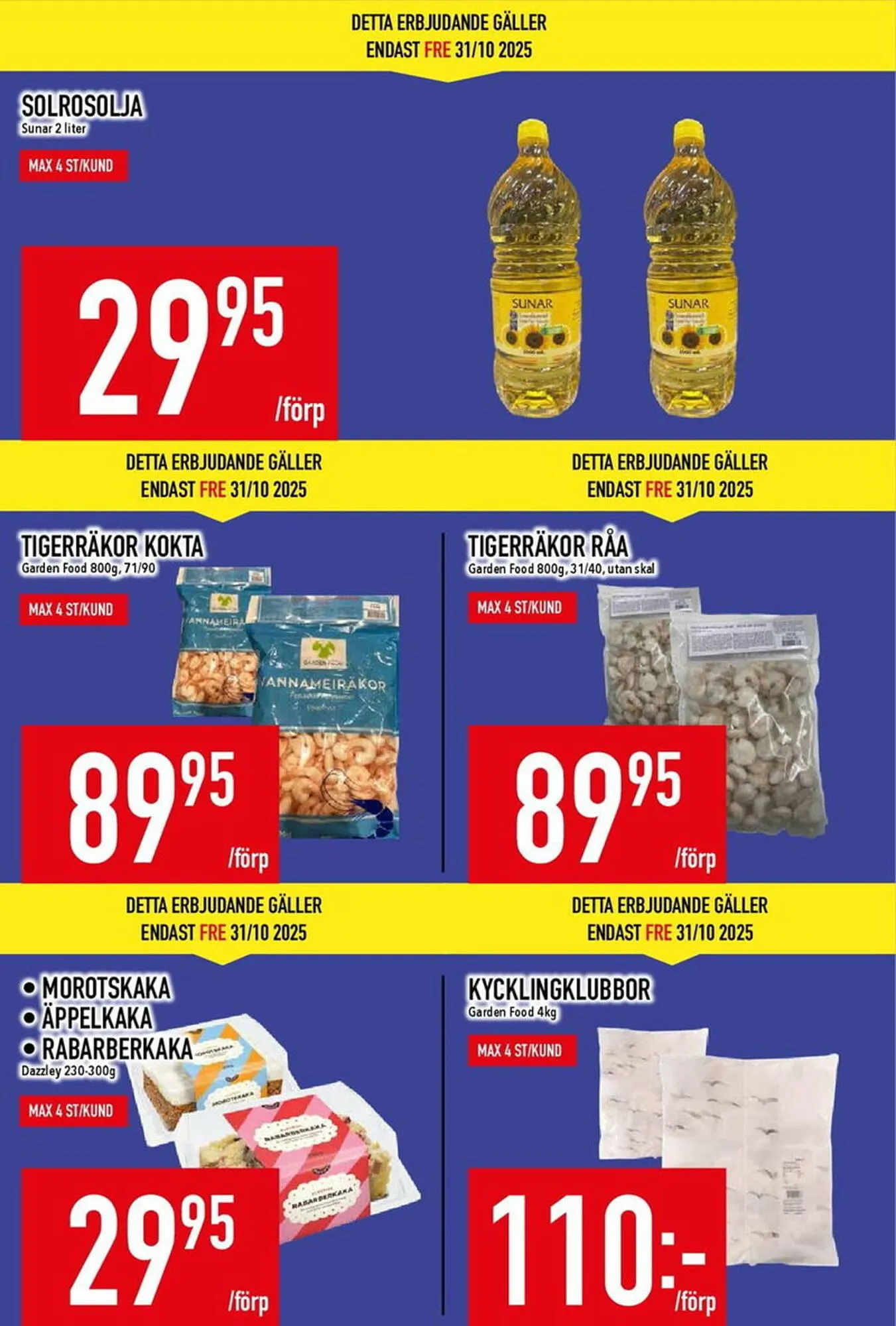 Matdax reklamblad från 27 oktober till 2 november 2025 - Reklamblad sidor 6