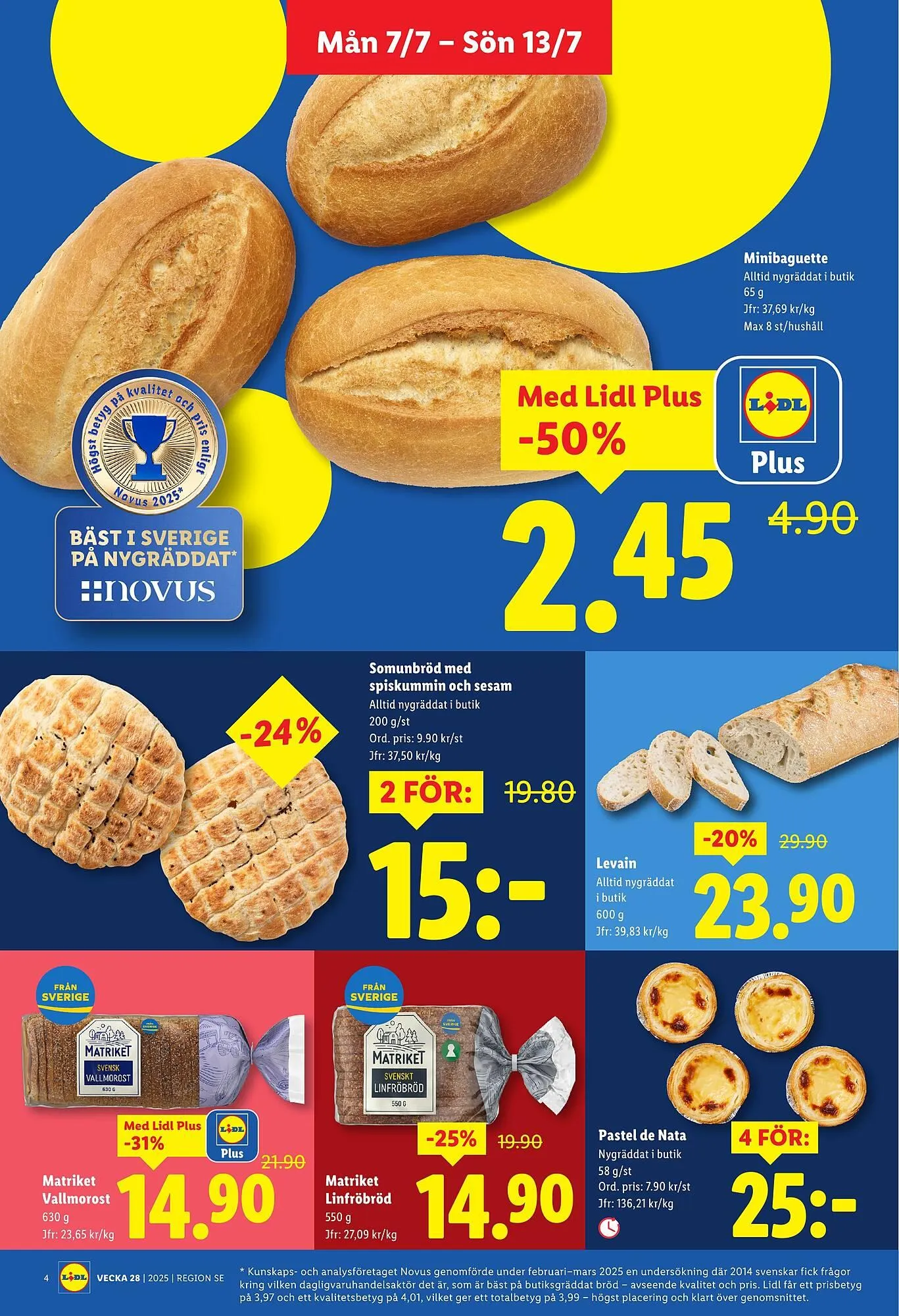 Lidl reklamblad från 7 juli till 13 juli 2025 - Reklamblad sidor 4