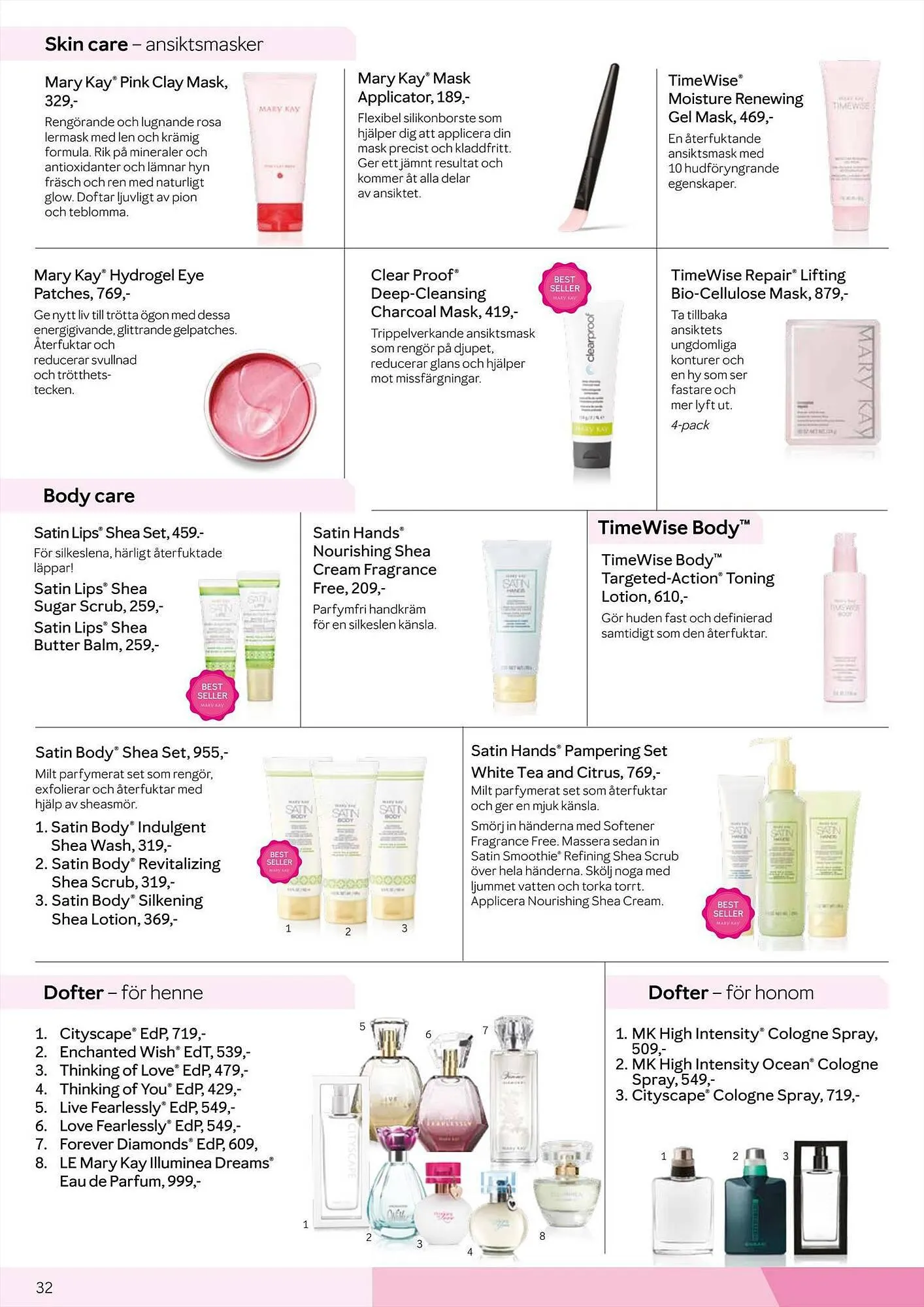 Mary Kay reklamblad från 31 maj till 23 september 2023 - Reklamblad sidor 32