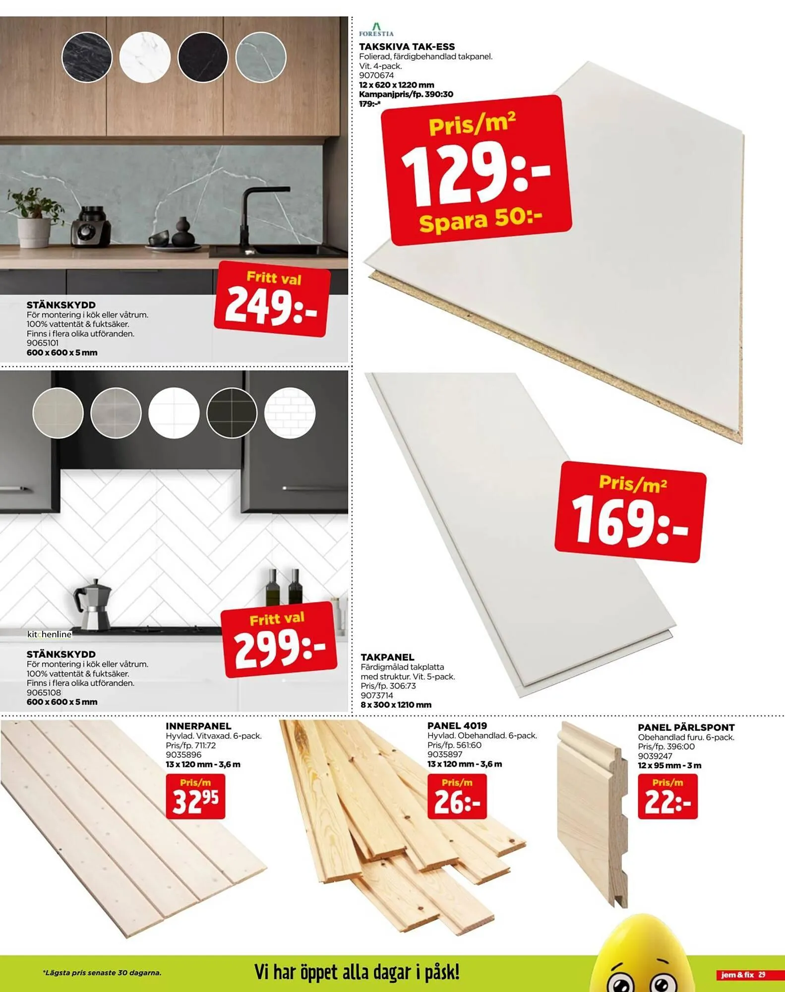Jem&Fix reklamblad från 30 mars till 6 april 2026 - Reklamblad sidor 29