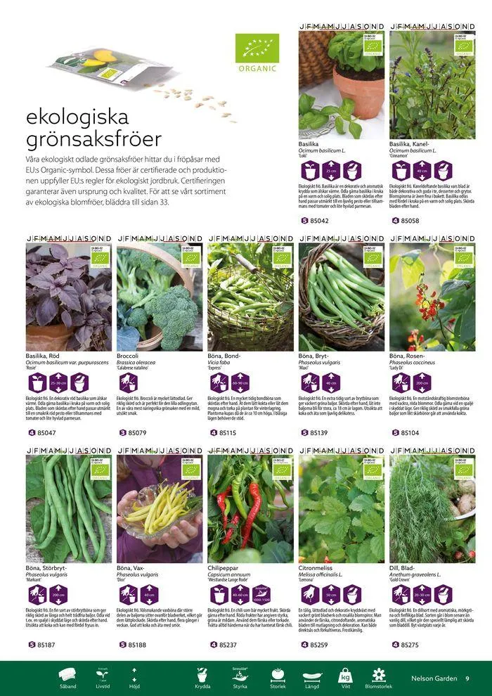 Nelson Gardens frökatalog 2024 är här! från 6 mars till 31 december 2024 - Reklamblad sidor 9