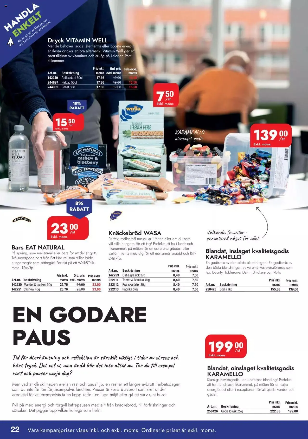 Staples - Lyreco INSPIRATION #1 2023 från 13 mars till 31 december 2023 - Reklamblad sidor 22