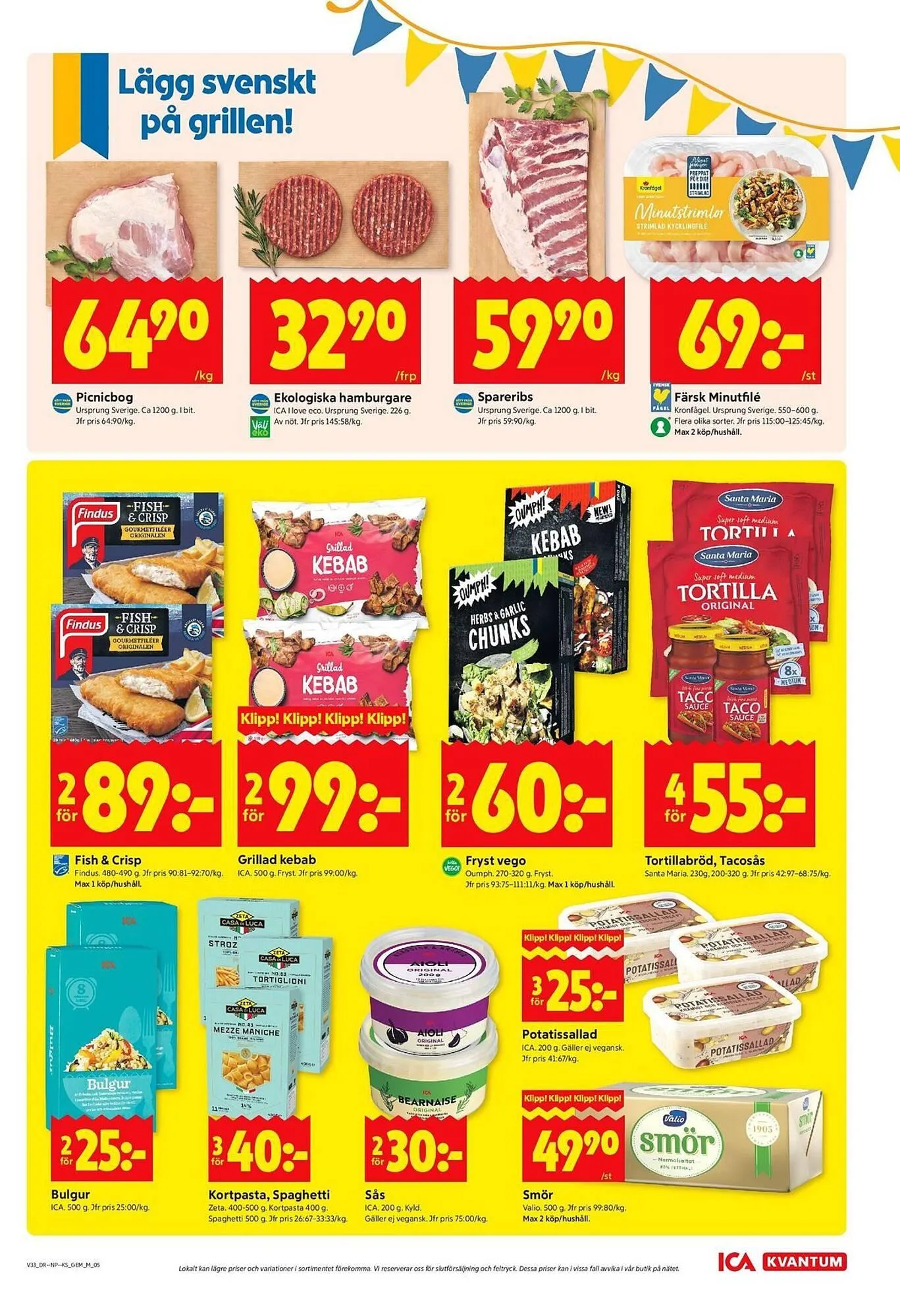 ICA Kvantum reklamblad från 11 augusti till 17 augusti 2025 - Reklamblad sidor 5