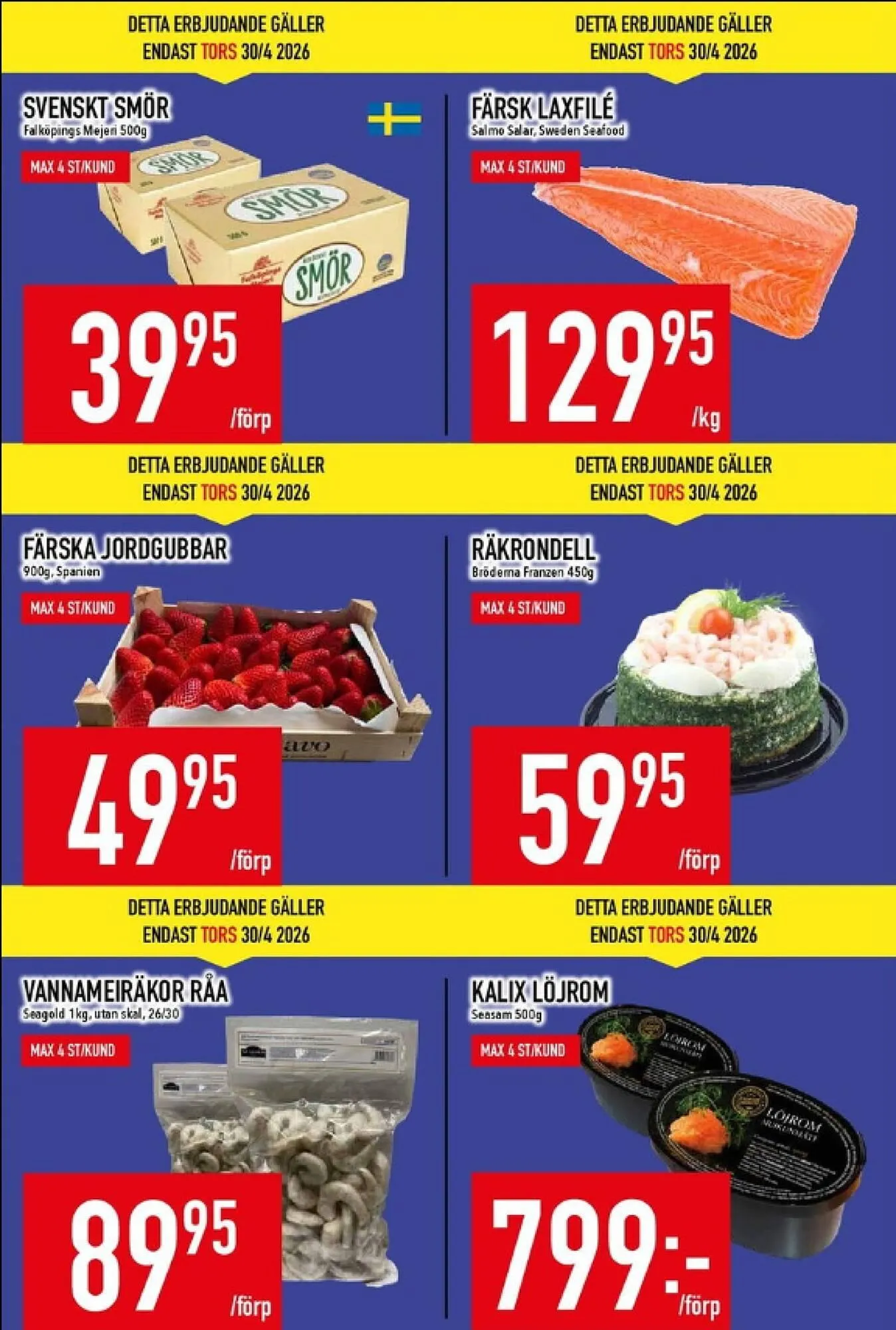 Matdax reklamblad från 27 april till 3 maj 2026 - Reklamblad sidor 4