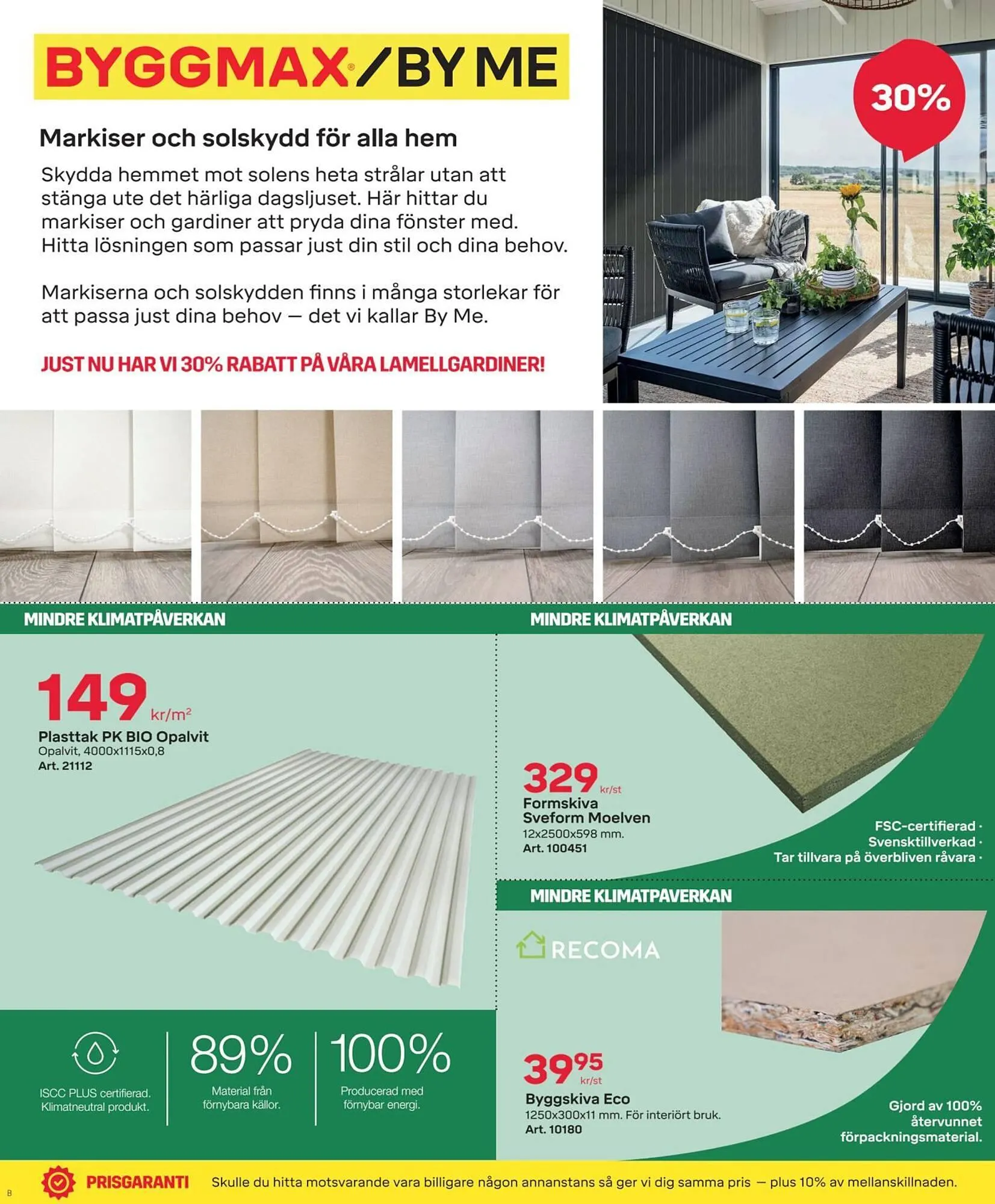 Byggmax reklamblad från 1 augusti till 18 augusti 2024 - Reklamblad sidor 6