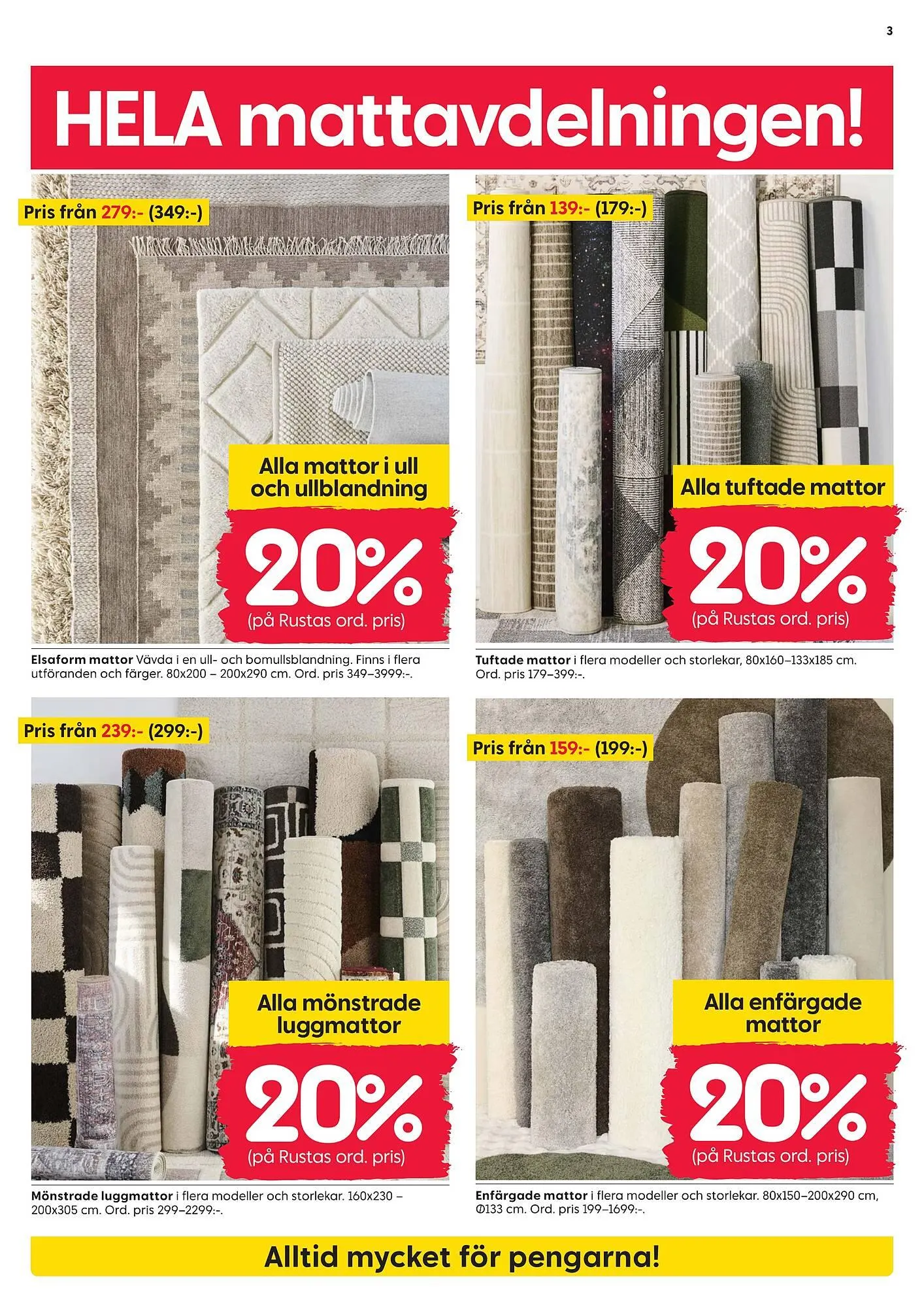 Rusta reklamblad från 20 oktober till 26 oktober 2025 - Reklamblad sidor 3