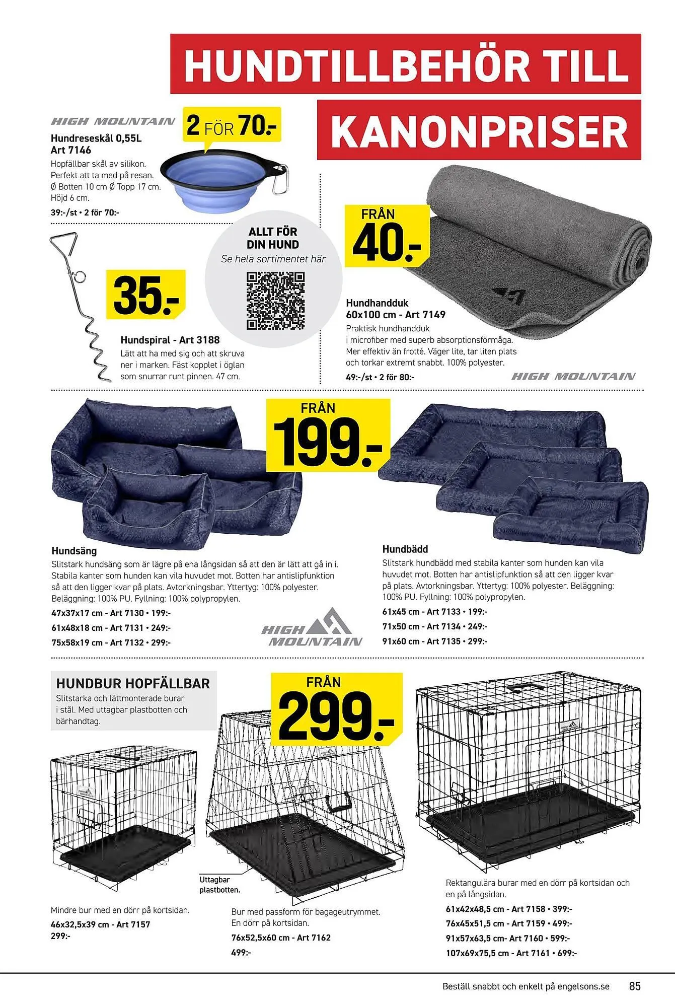 Engelsons katalog från 9 mars till 15 mars 2026 - Reklamblad sidor 85