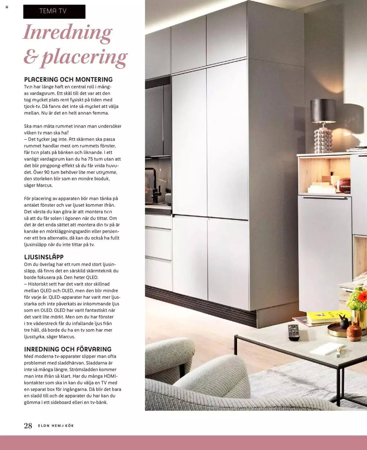 Elon - Katalog Hem & Kök nr. 3/2023 från 11 september till 31 december 2023 - Reklamblad sidor 28