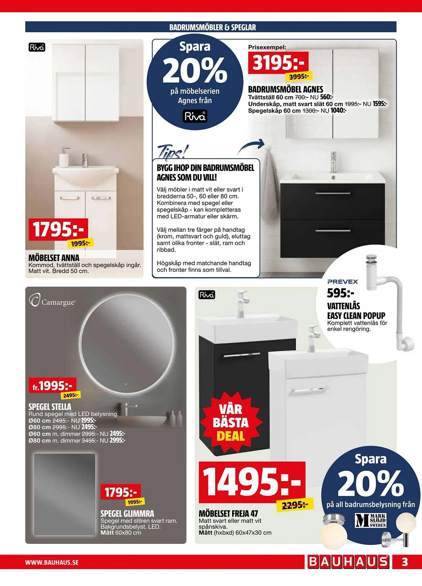 Bauhaus reklamblad från 2 mars till 16 mars 2026 - Reklamblad sidor 3