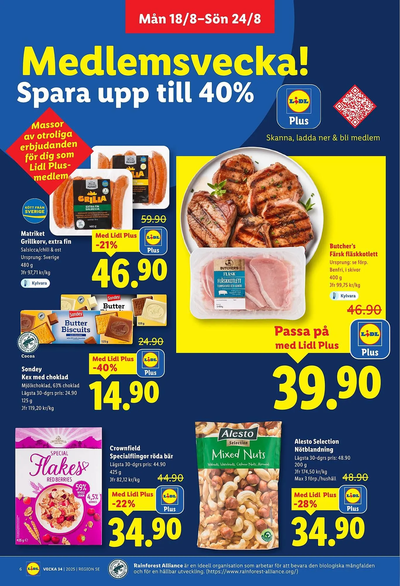 Lidl reklamblad från 18 augusti till 24 augusti 2025 - Reklamblad sidor 6