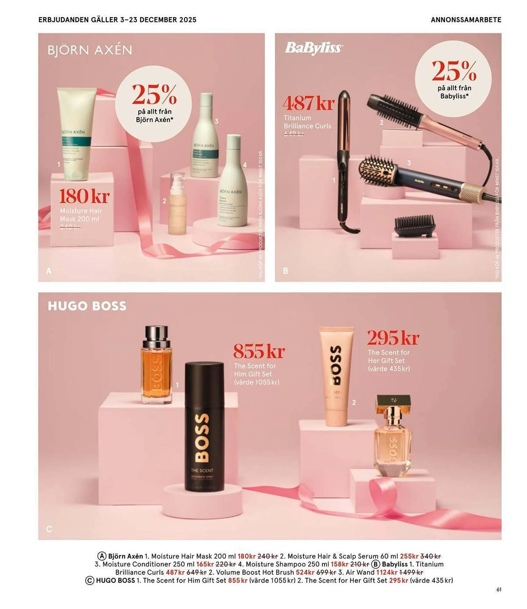 Åhléns reklamblad från 25 november till 11 december 2025 - Reklamblad sidor 61