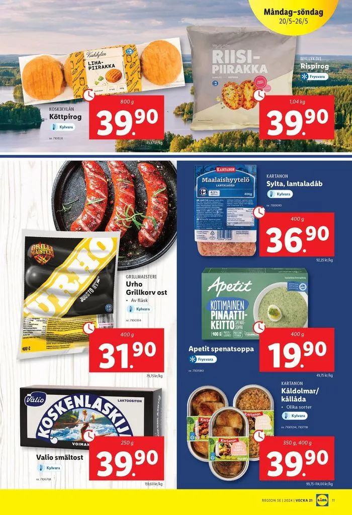 Nationell ERBJUDANDEN VECKA 21 från 20 maj till 26 maj 2024 - Reklamblad sidor 11