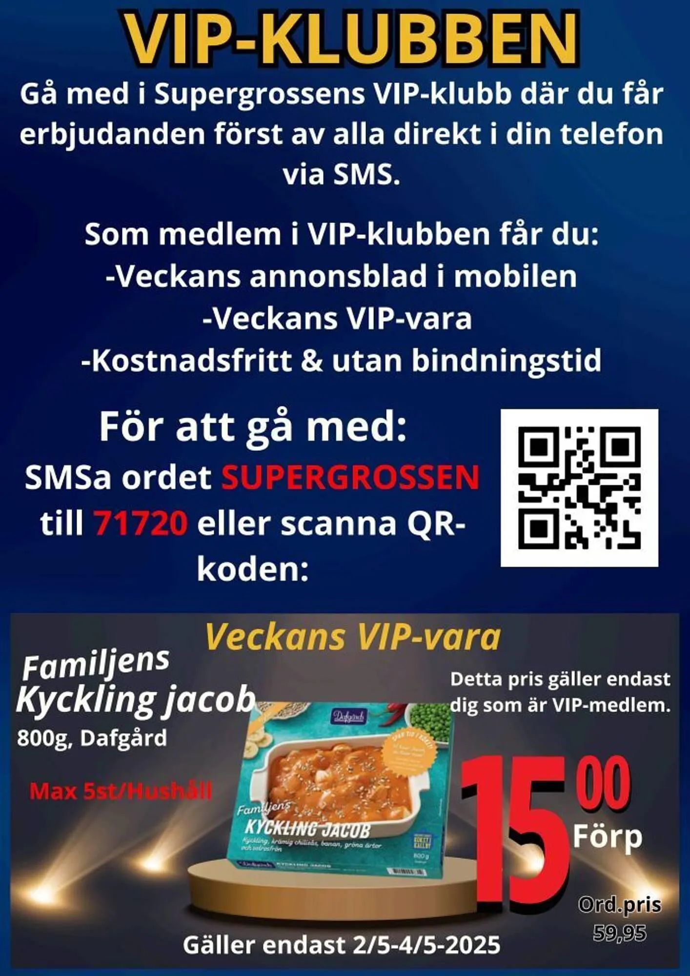 Supergrossen reklamblad från 28 april till 4 maj 2025 - Reklamblad sidor 13
