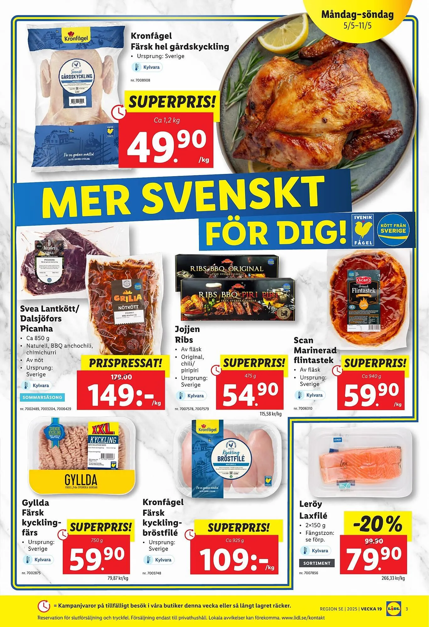 Lidl reklamblad från 5 maj till 11 maj 2025 - Reklamblad sidor 3