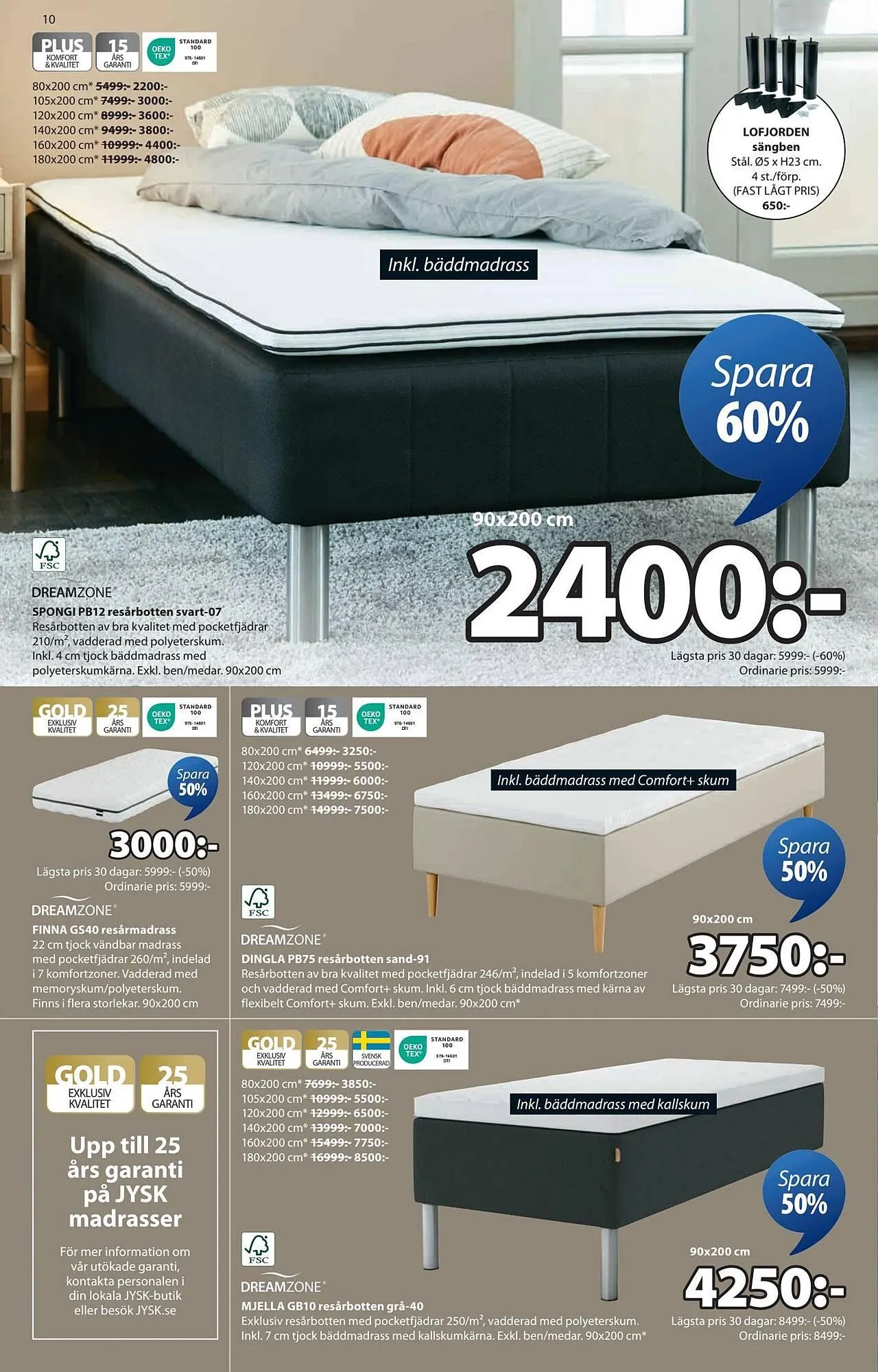 JYSK reklamblad från 28 juli till 10 augusti 2025 - Reklamblad sidor 10