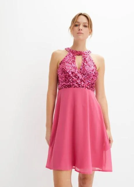 Klänning med paljetter