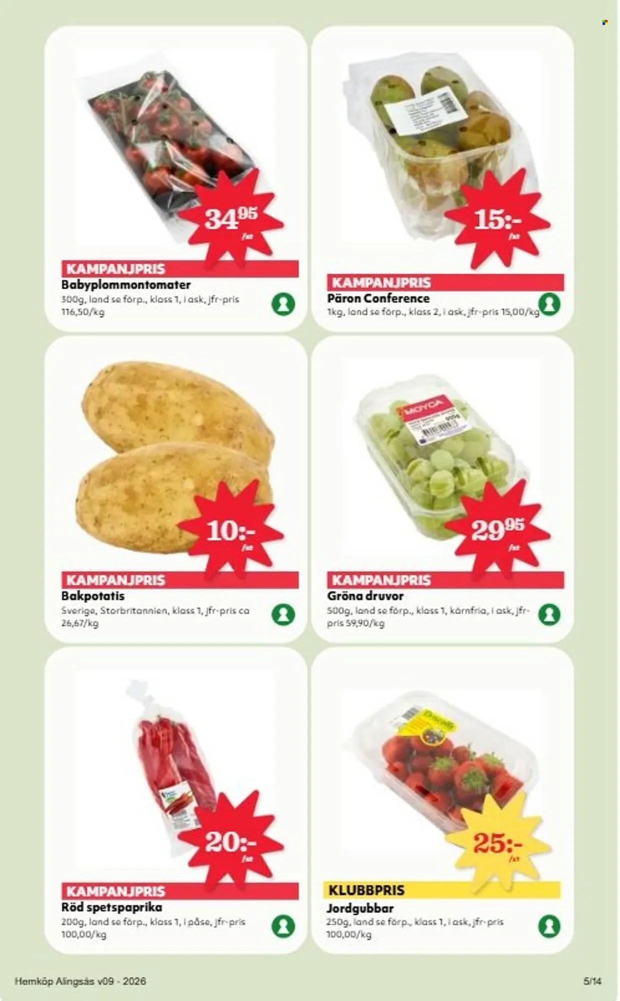 Hemköp reklamblad från 23 februari till 1 mars 2026 - Reklamblad sidor 5