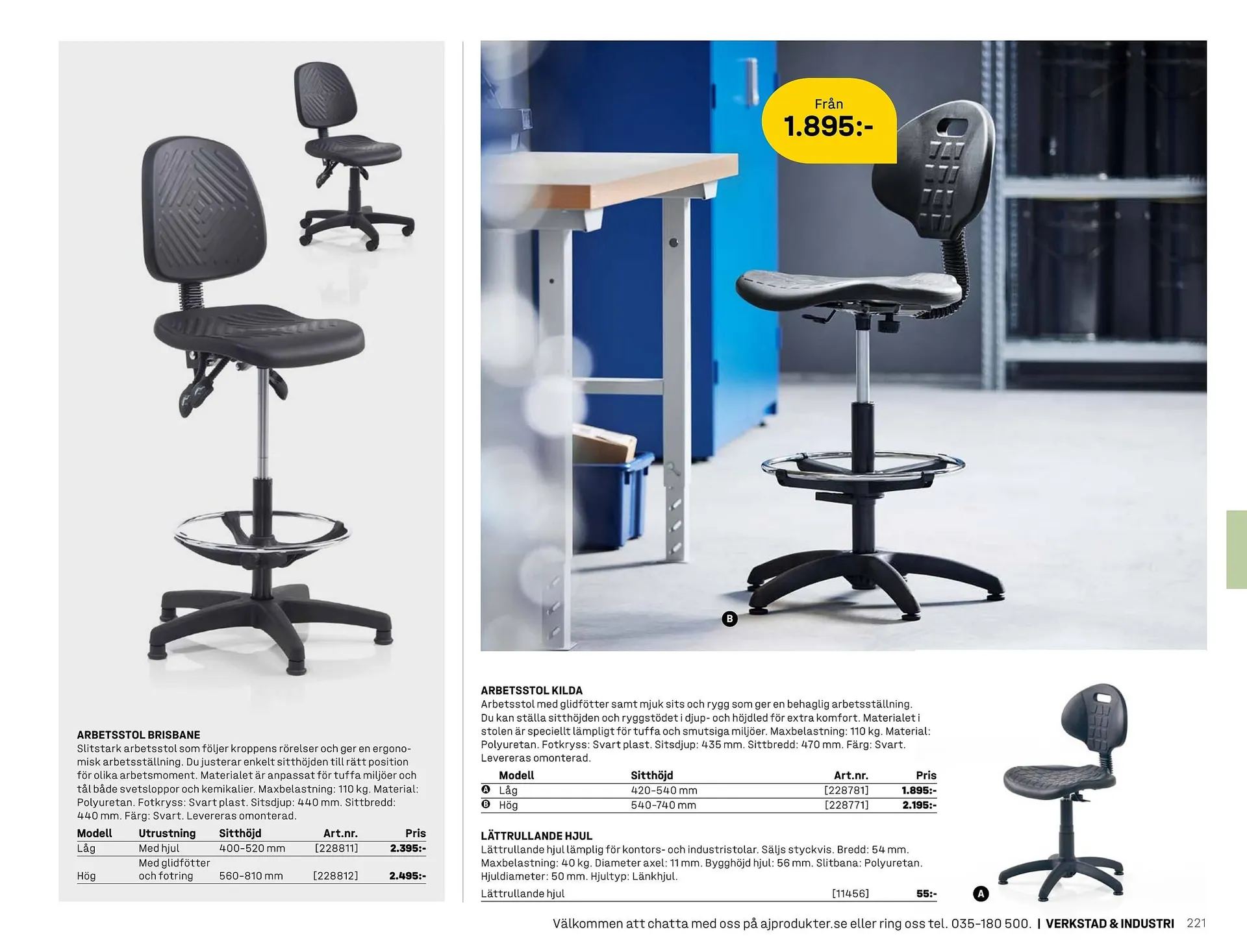 AJ Produkter reklamblad från 1 januari till 31 december 2025 - Reklamblad sidor 221