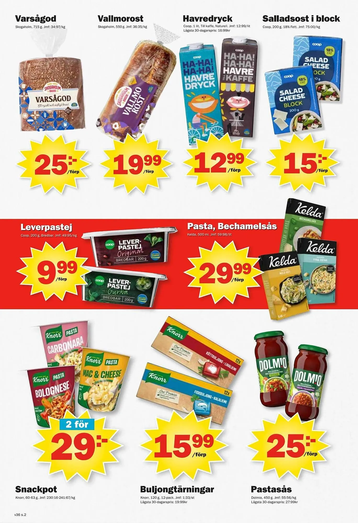 Pekås reklamblad från 1 september till 7 september 2025 - Reklamblad sidor 2