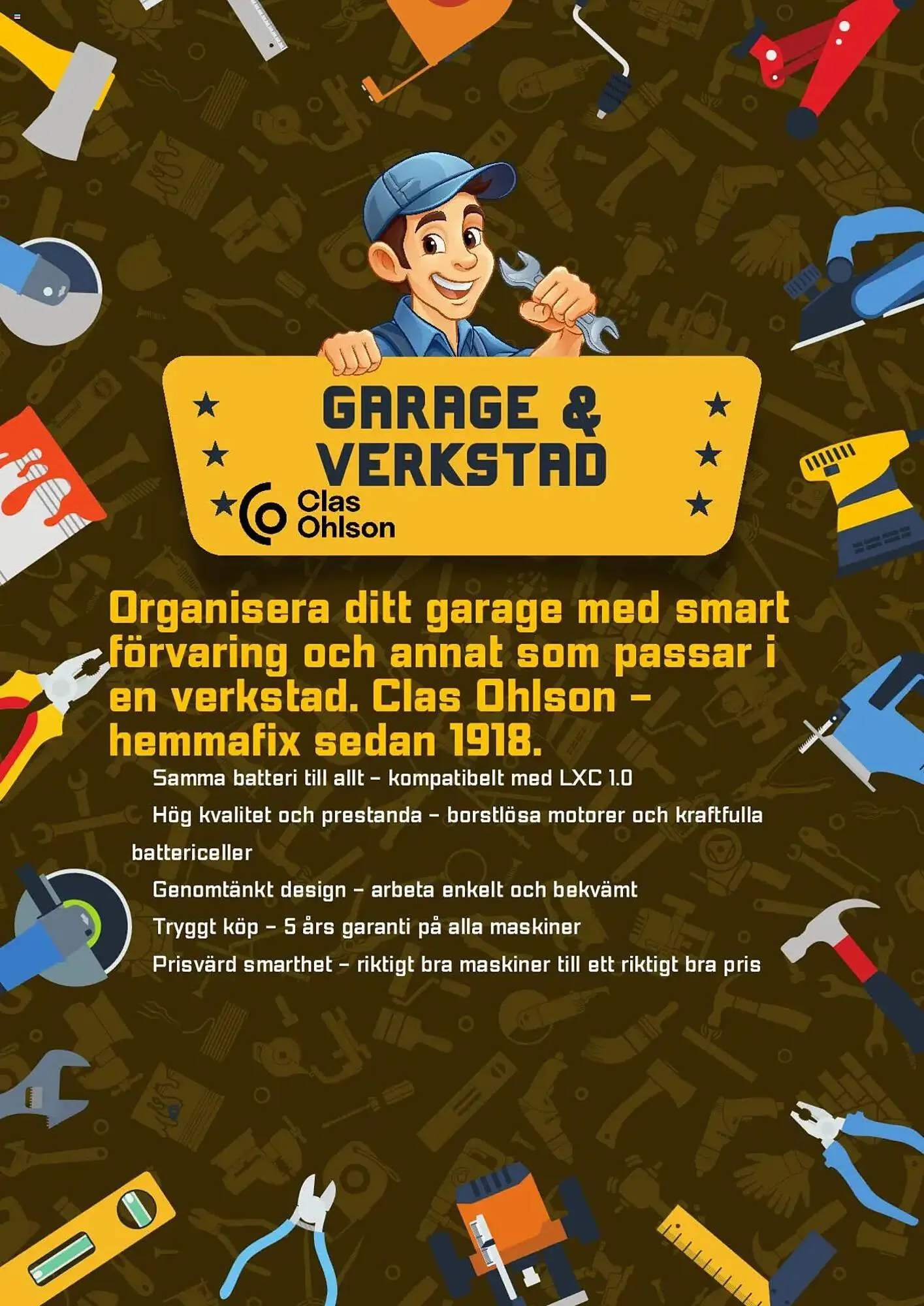 Clas Ohlson reklamblad från 5 maj till 19 maj 2025 - Reklamblad sidor 1