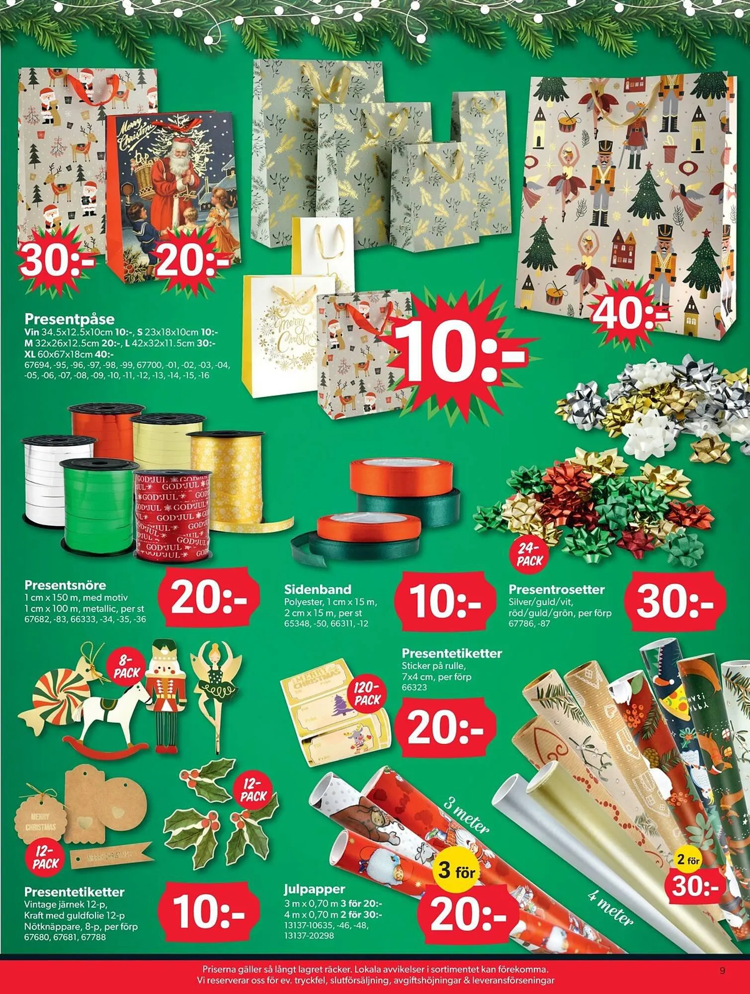 DollarStore reklamblad från 20 november till 20 december 2023 - Reklamblad sidor 9