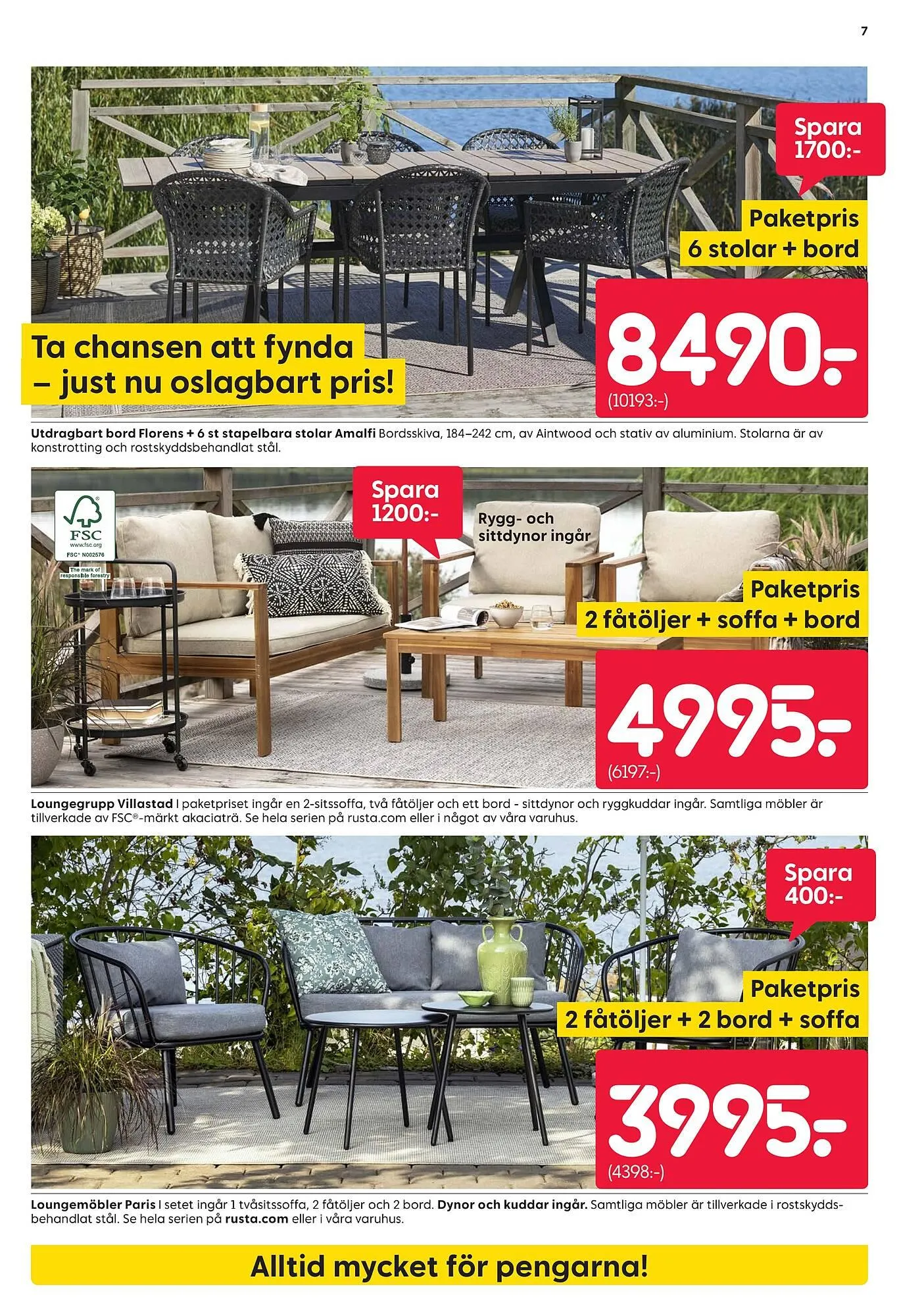 Rusta reklamblad från 12 maj till 17 maj 2025 - Reklamblad sidor 7